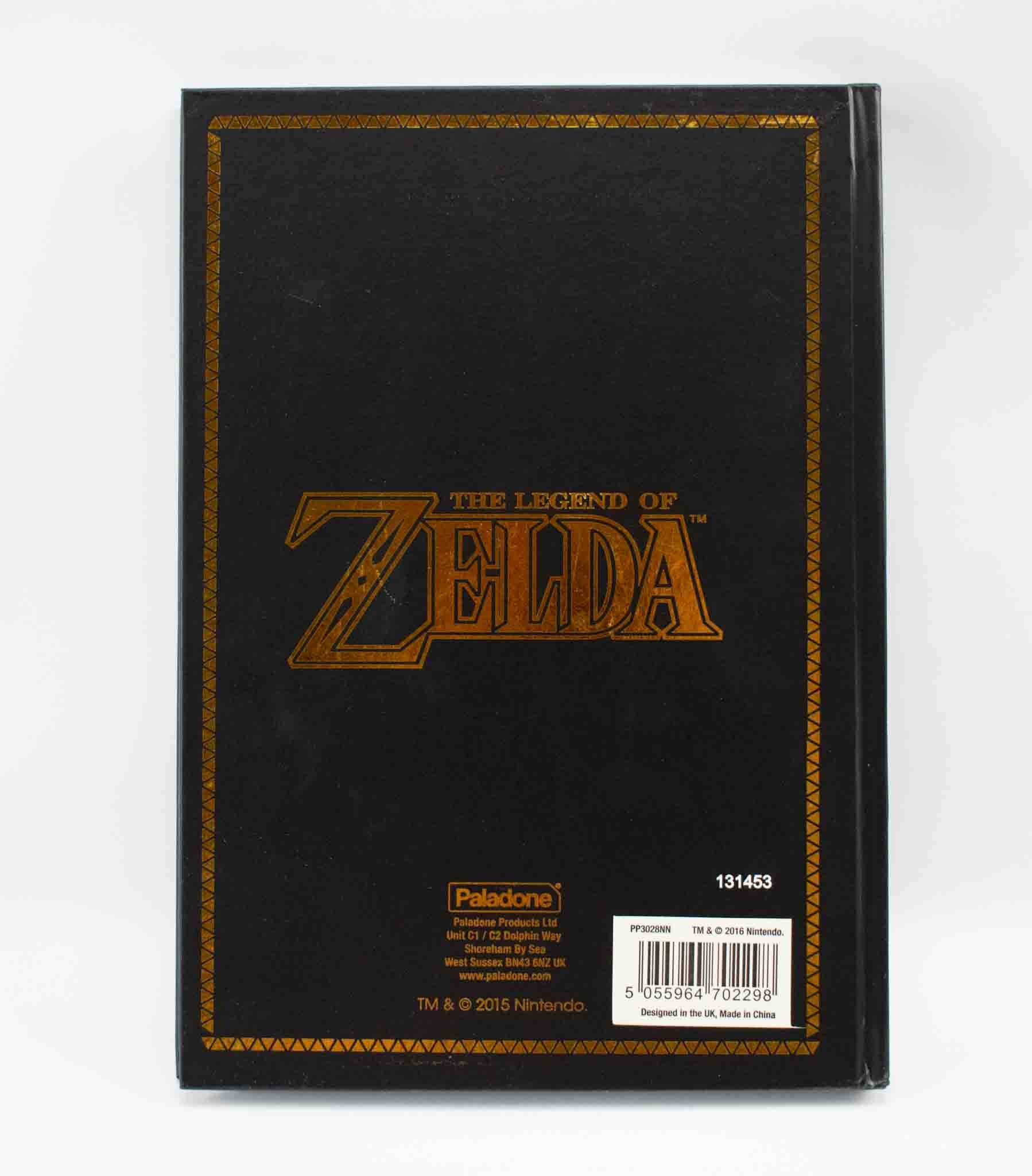 The Legends of Zelda Hardcover Notebook Paladone 2015 Nintendo 131453