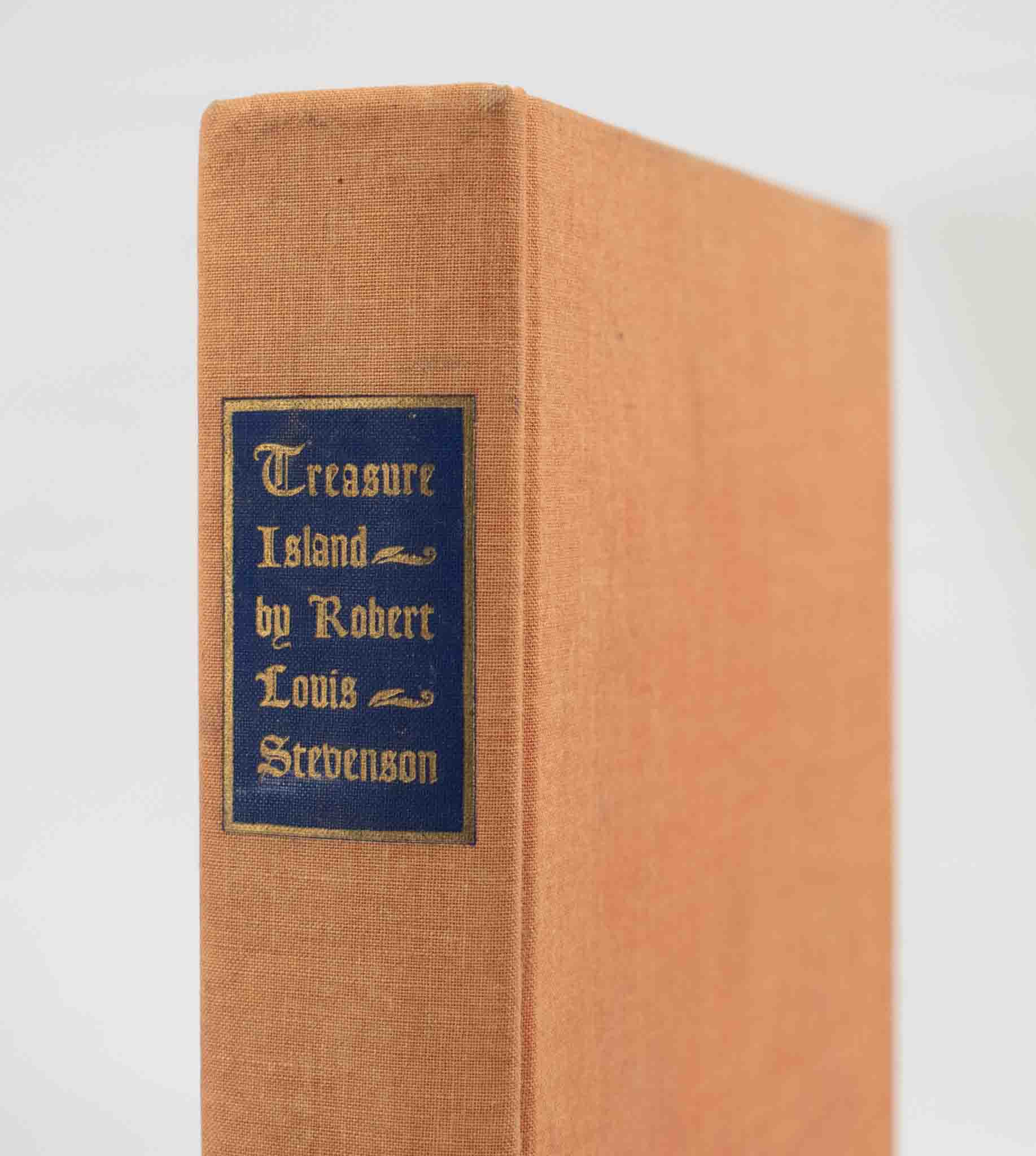 Treasure Island Robert Louis Stevenson NY Heritage Press Used 1941 Book