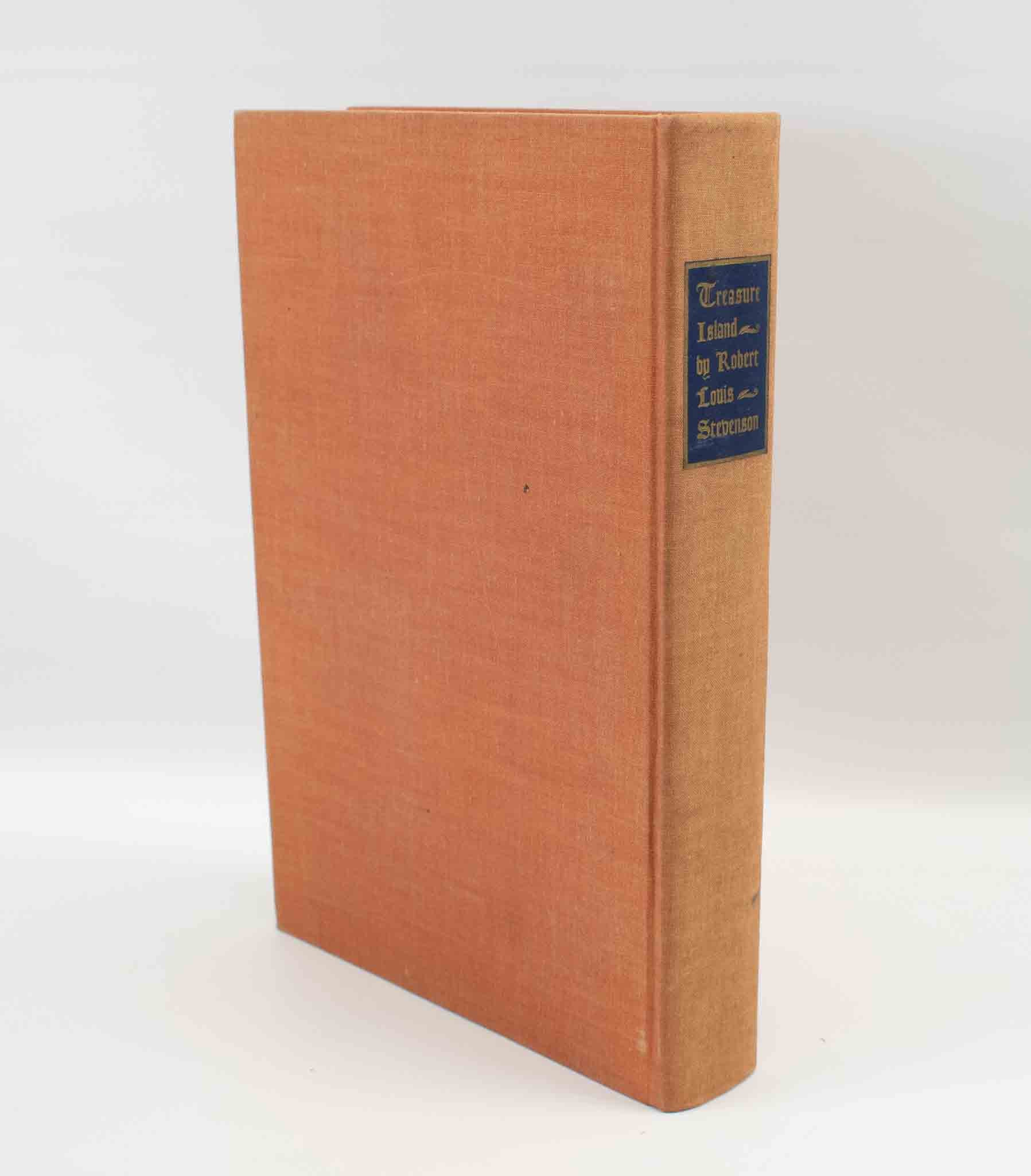 Treasure Island Robert Louis Stevenson NY Heritage Press Used 1941 Book