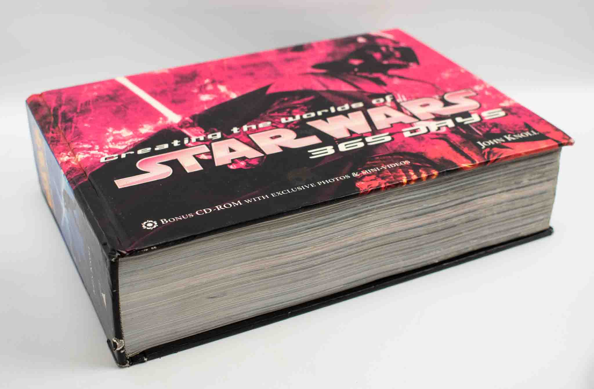 Star Wars Book Creating the Worlds of Star Wars 365 Days John Knoll 2005 Hardcover