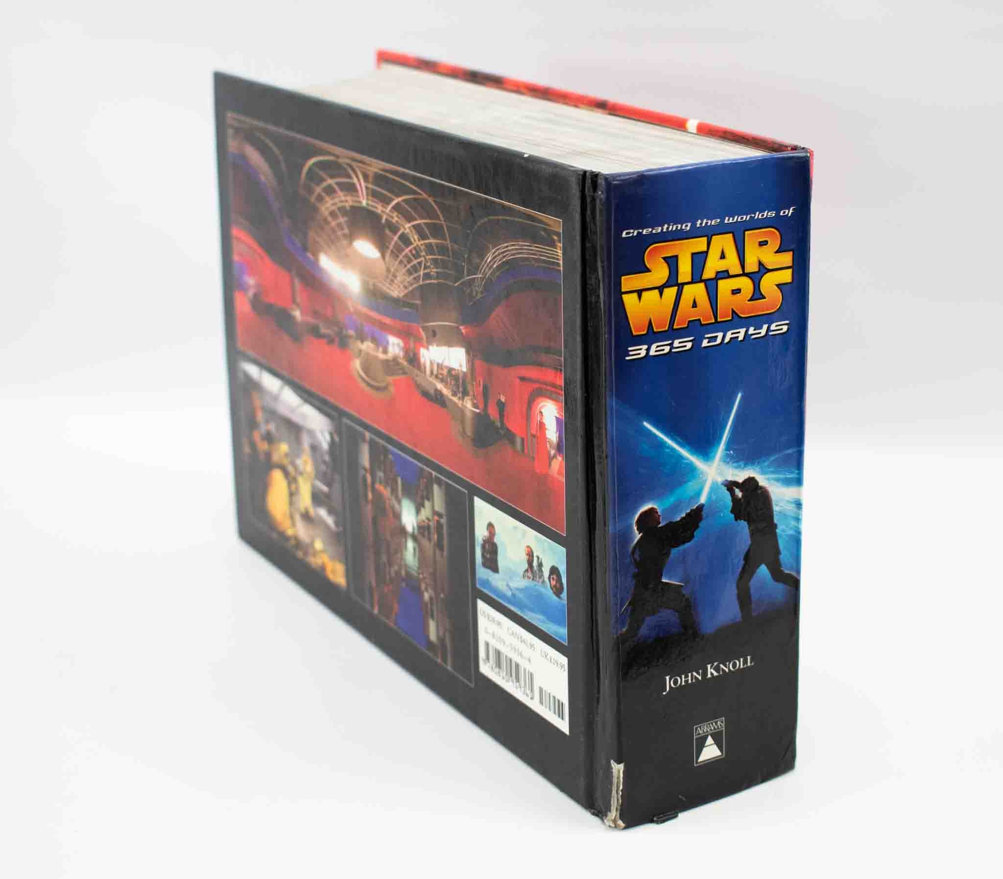 Star Wars Book Creating the Worlds of Star Wars 365 Days John Knoll 2005 Hardcover