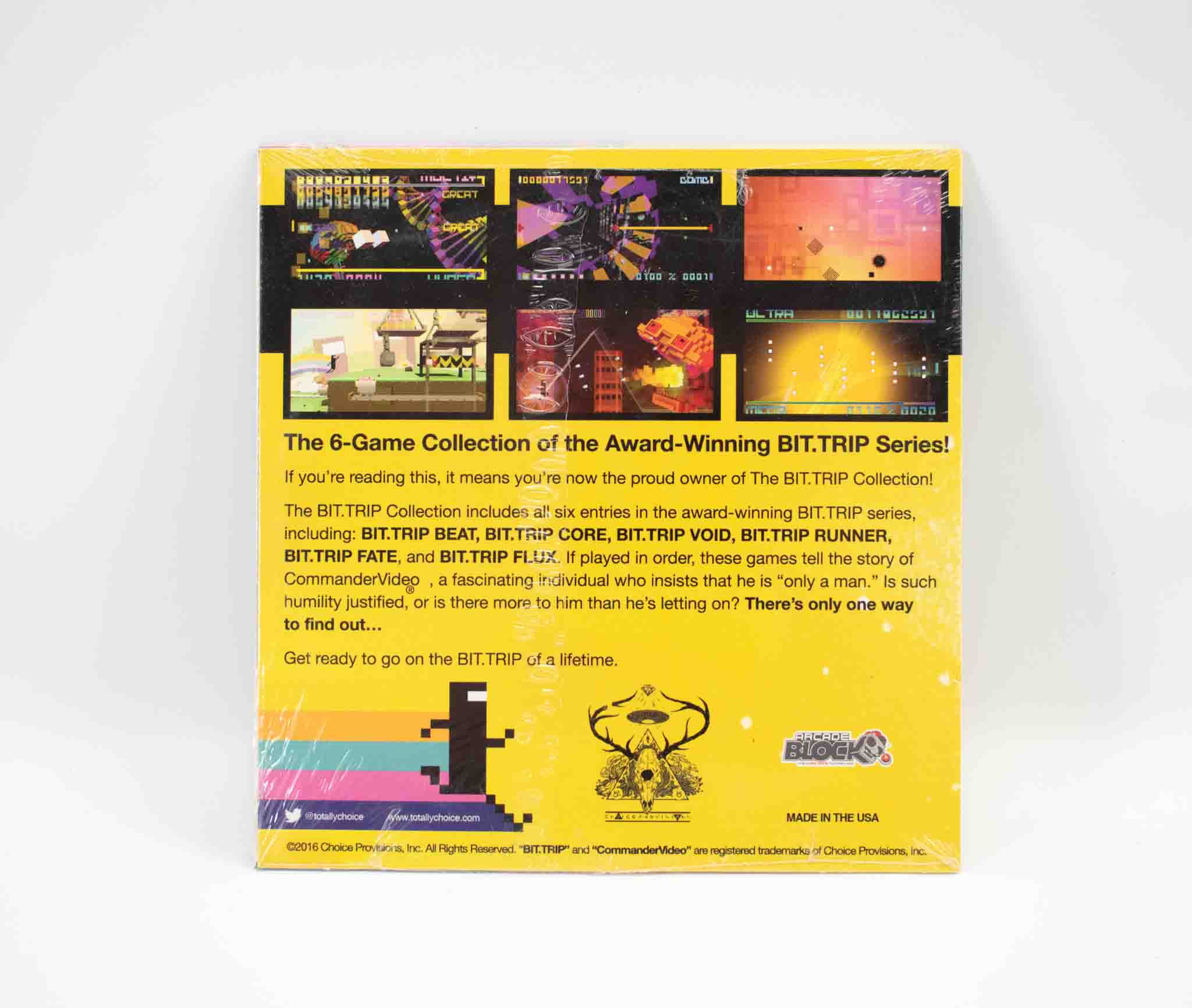 Arcade Block Bit Trip SEALED 8-bit Retro PC Video Games Exclusive