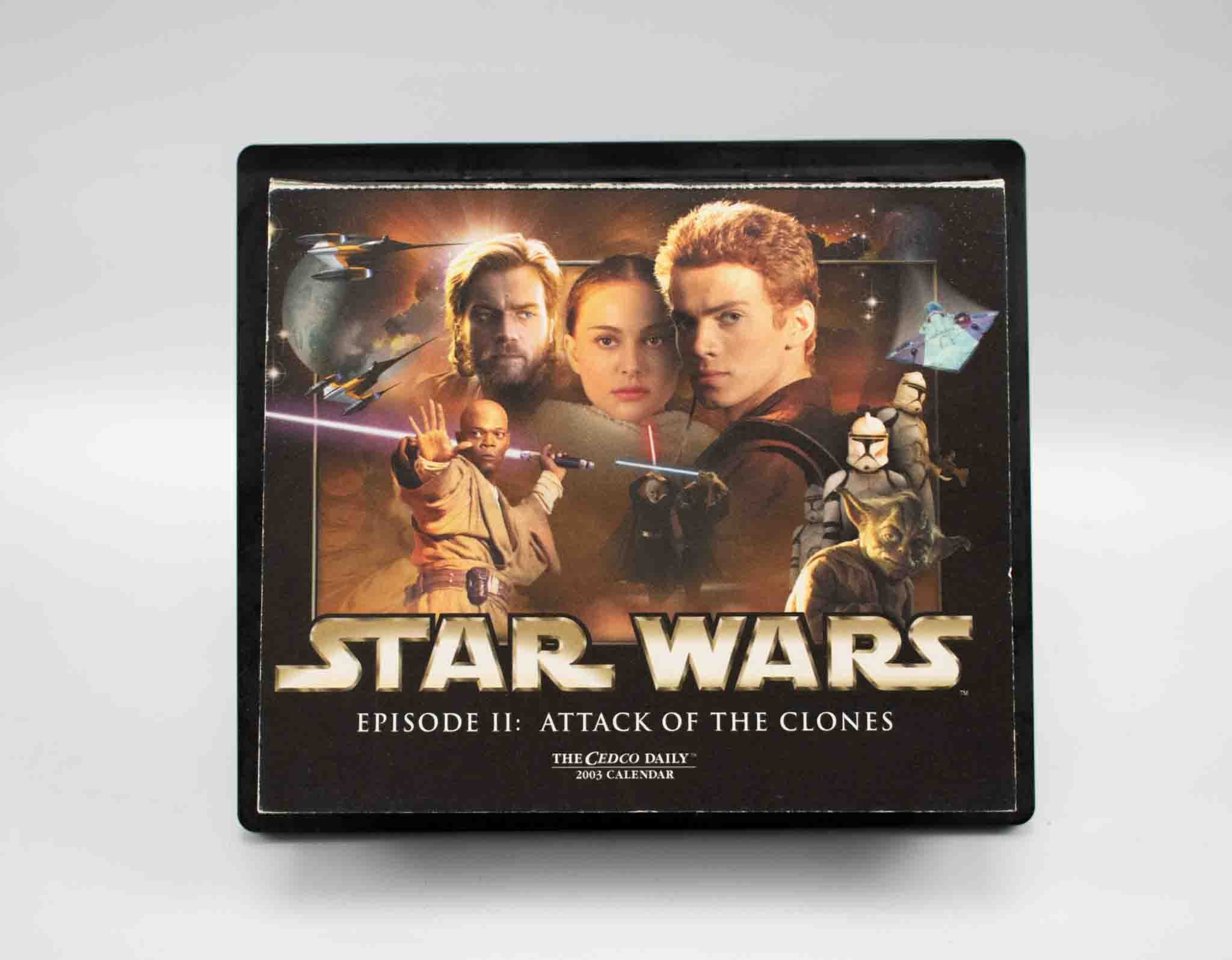 Star Wars Episode 2 Attack of the Clones Full Color Calendar 2003