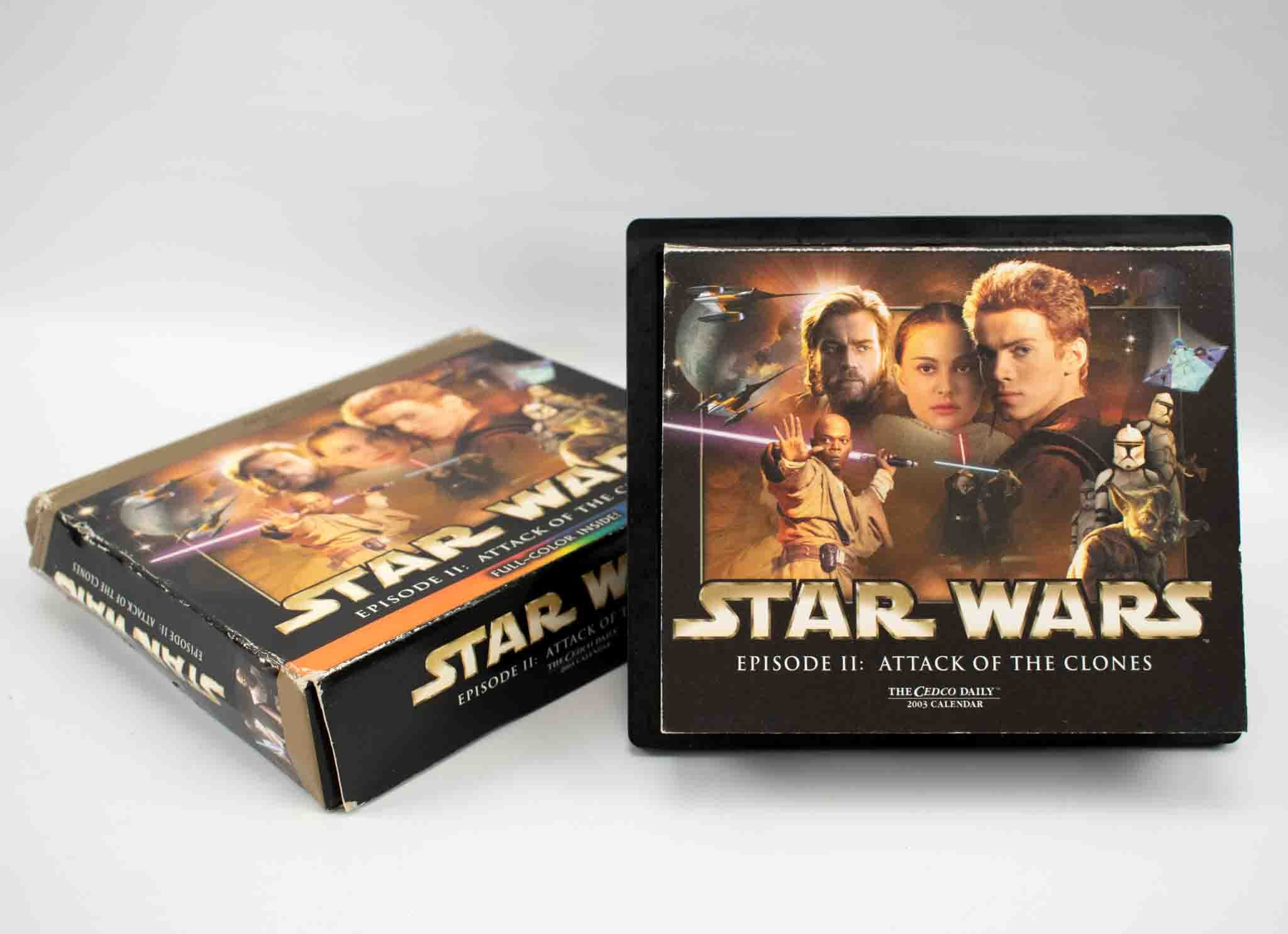 Star Wars Episode 2 Attack of the Clones Full Color Calendar 2003