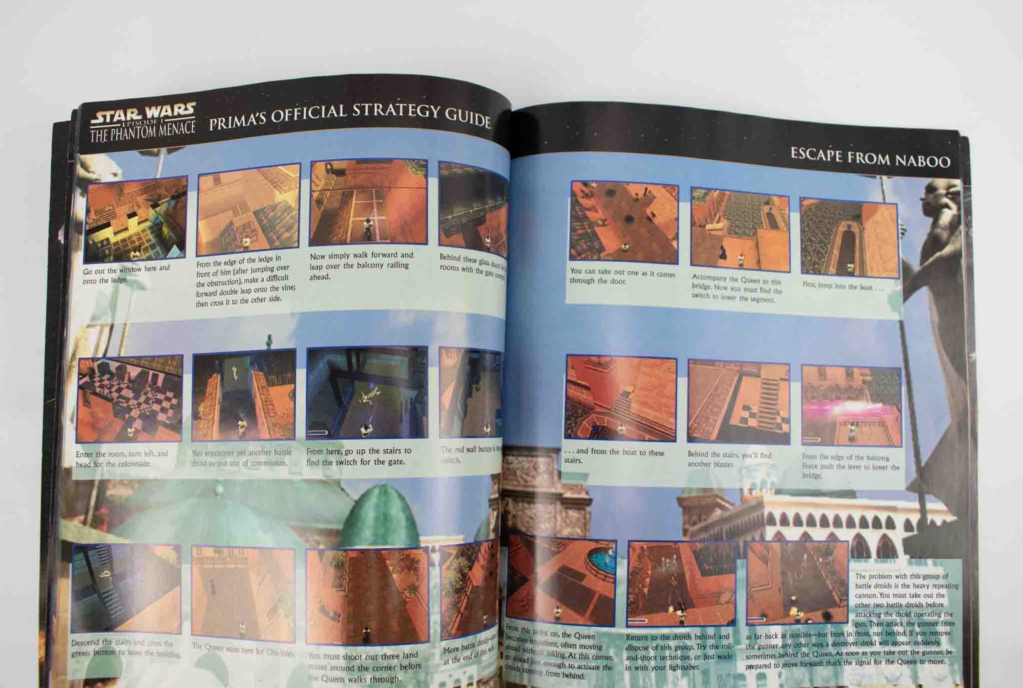 Star Wars Episode 1 Video Game Guide Book The Phantom Menace Primas Strategy Guide