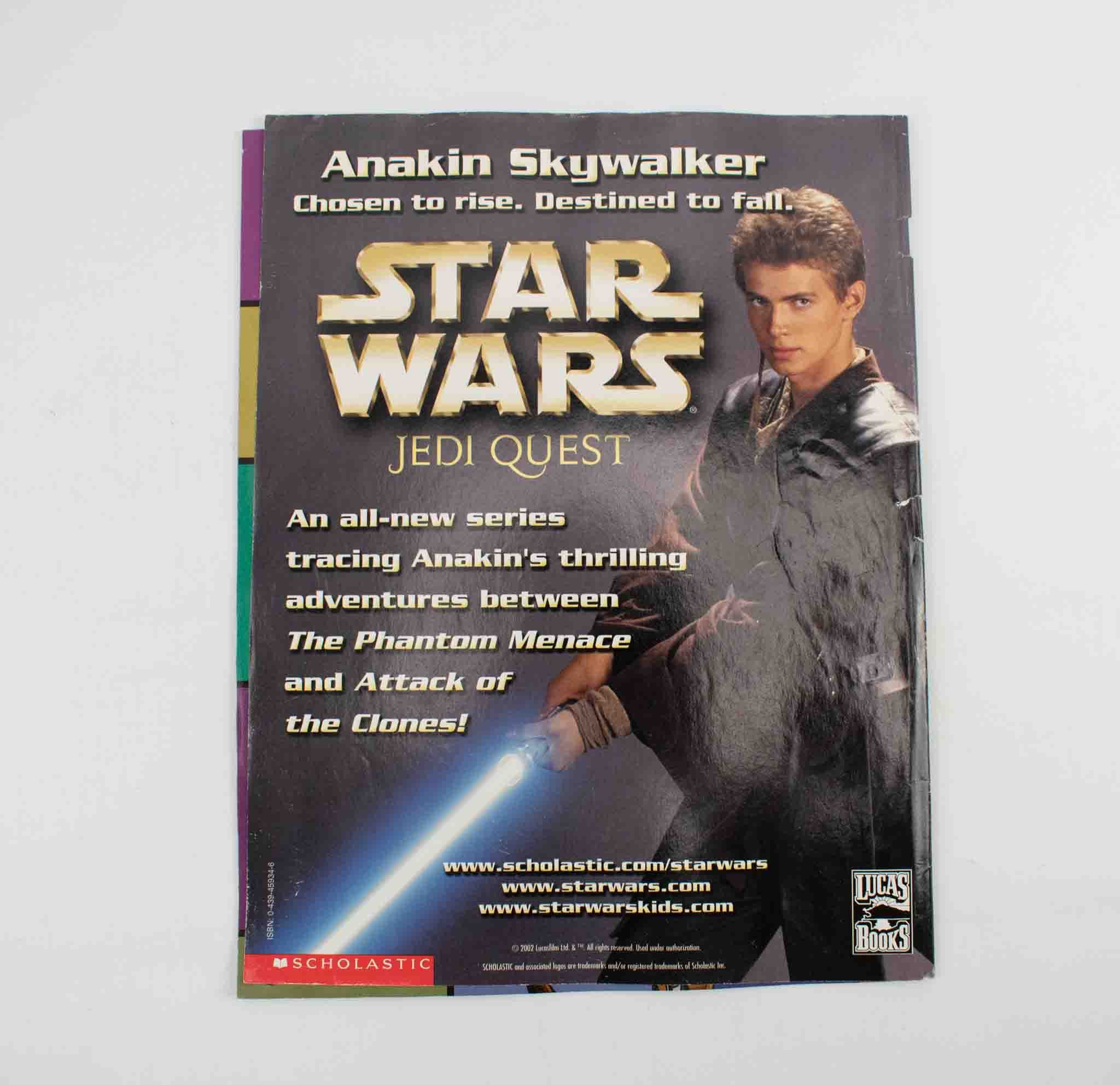Star Wars Adventure Scholastic Magazine Lot 4x Used Clone Wars Jedi Quest