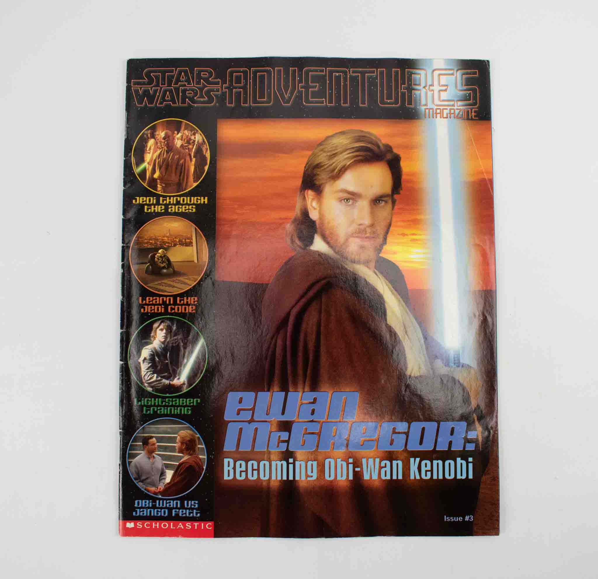 Star Wars Adventure Scholastic Magazine Lot 4x Used Clone Wars Jedi Quest