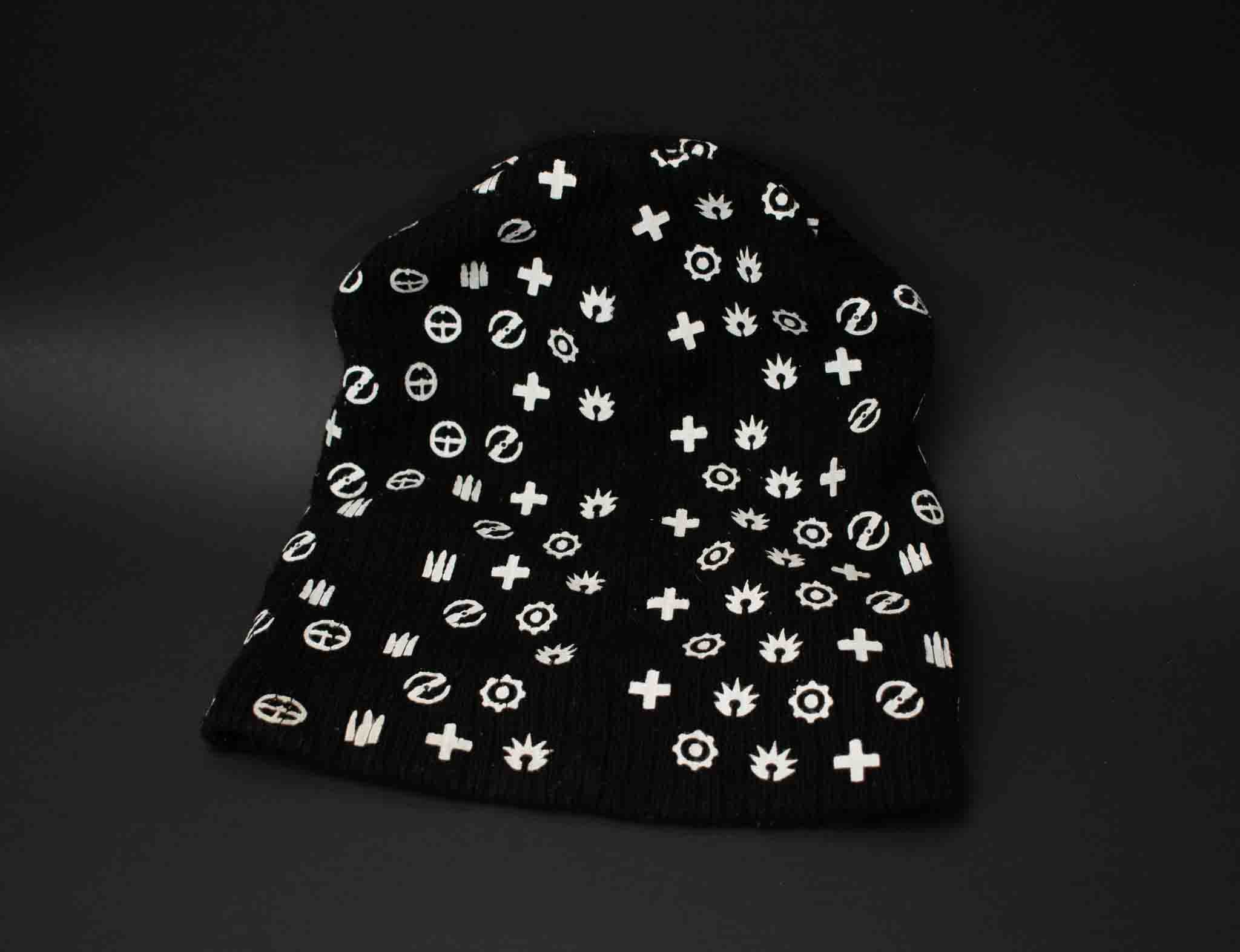 Battle Field Black Beanie Used Exclusive Nerd Block Gamer Beanie Adult