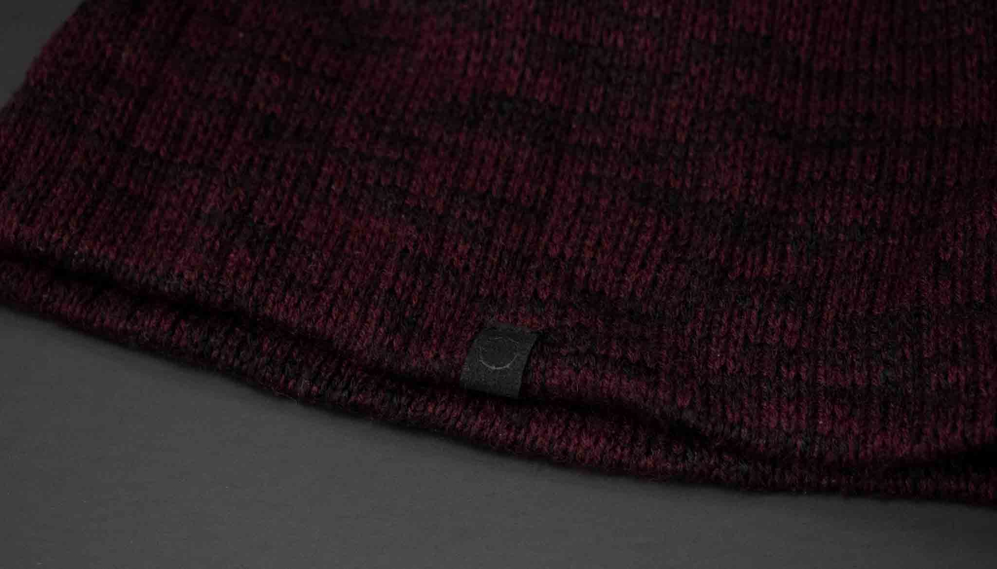 Op Red and Black Mens Adult Beanie Cap Used