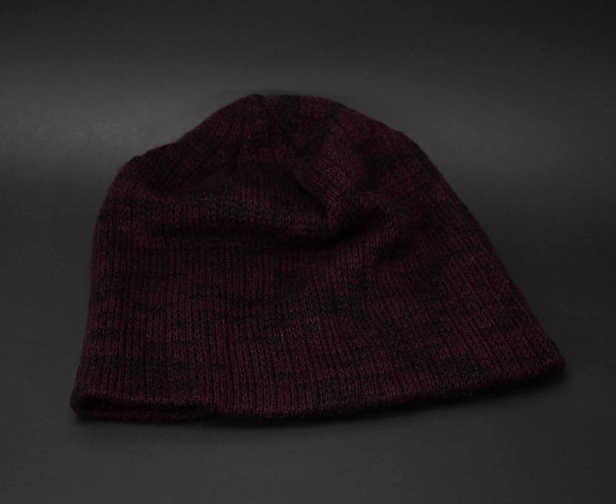 Op Red and Black Mens Adult Beanie Cap Used
