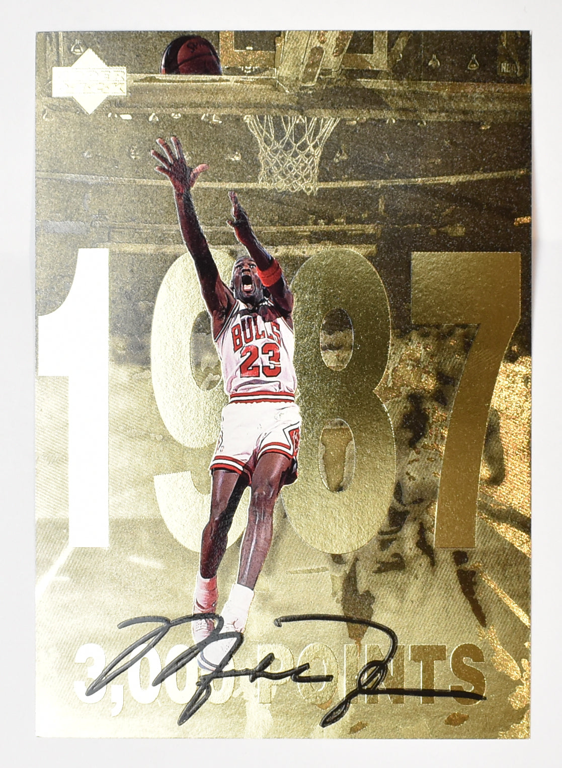 Michael Jordan 1998 Upper Deck Highlights 1-12 Oversized Gold Card Complete Set