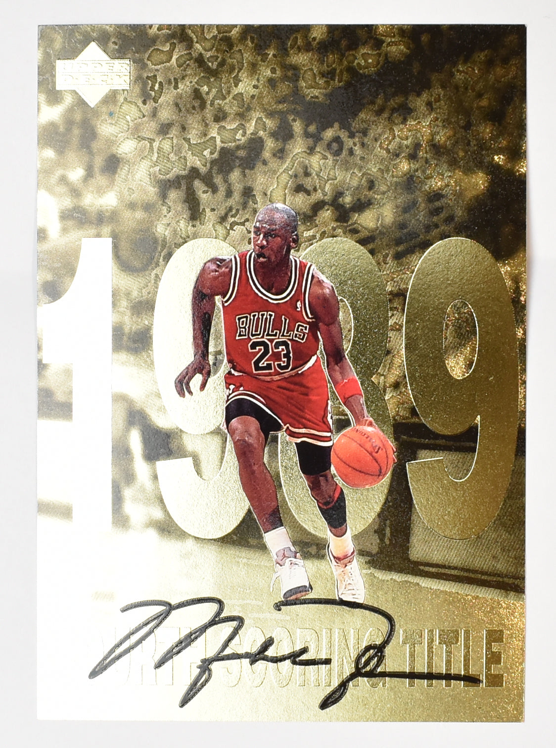 Michael Jordan 1998 Upper Deck Highlights 1-12 Oversized Gold Card Complete Set