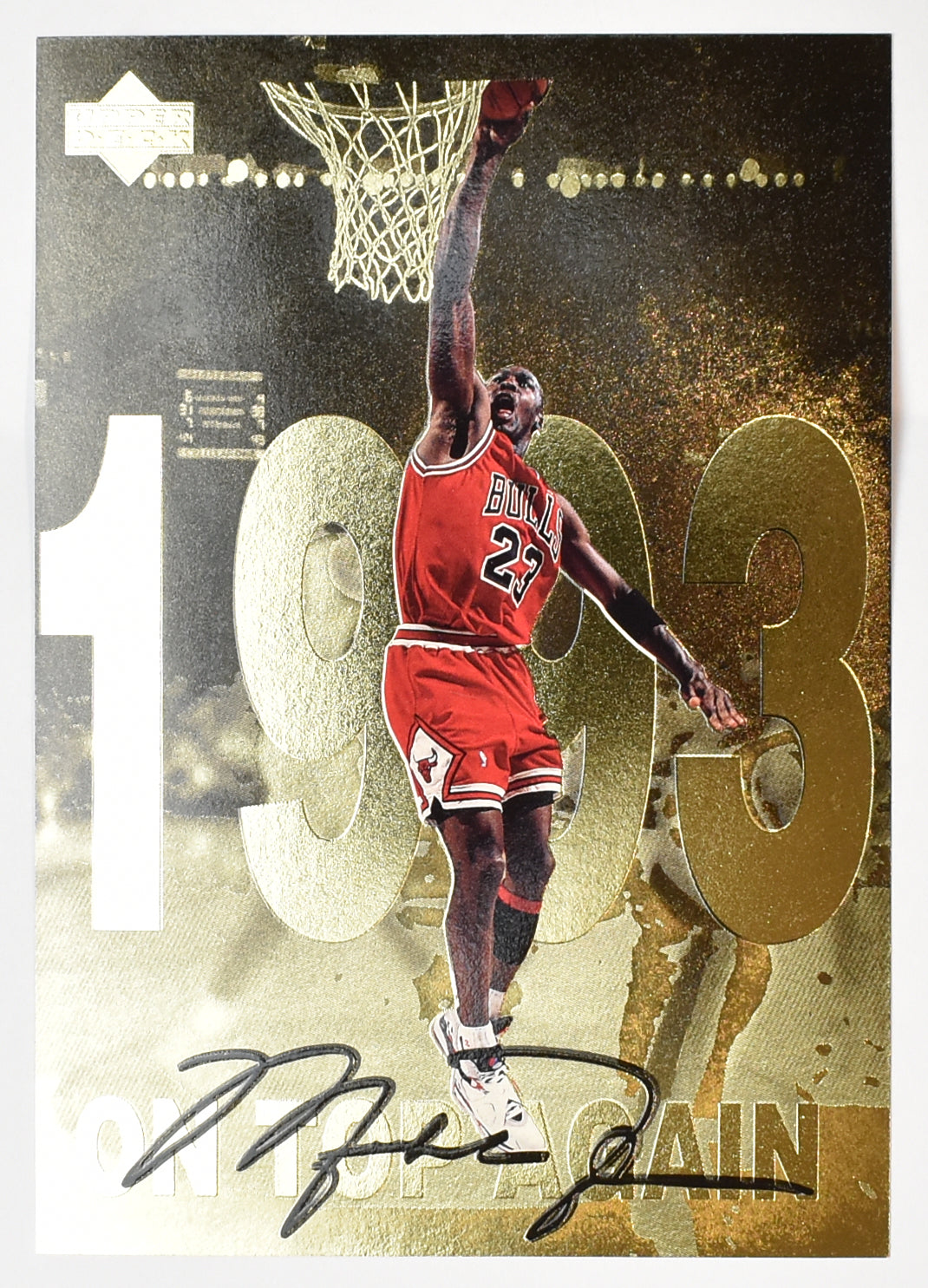 Michael Jordan 1998 Upper Deck Highlights 1-12 Oversized Gold Card Complete Set