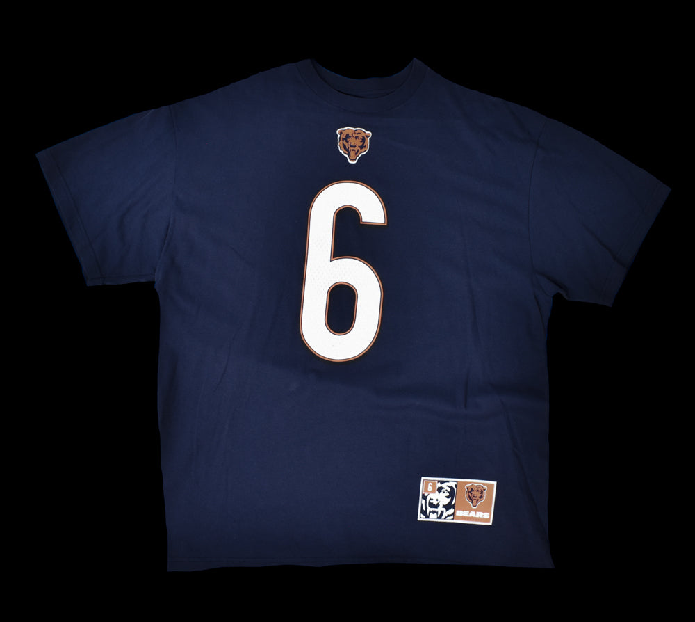 Jay Cutler Chicago Bears Mens t shirt used XL NFL Football Majestic