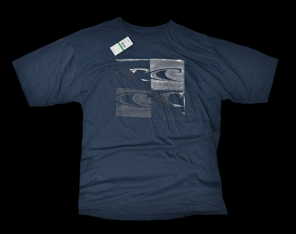 O Neil Mens T-Shirt XL Blue Adult Short Sleeve Shirt Used