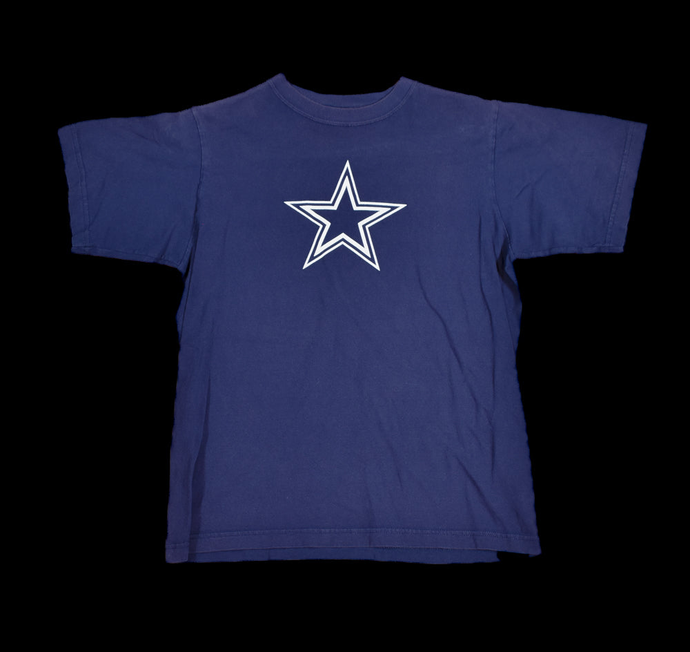 Dallas Cowboys Blue Shirt Used Vintage Short Sleeve T-Shirt