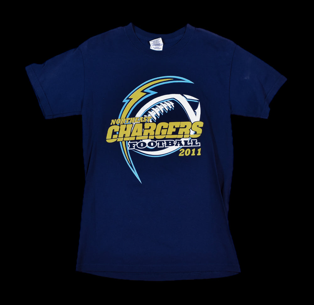 Chargers 2011 Northeast Mens t-shirt Small Team Shirt Dryblend Branded USED