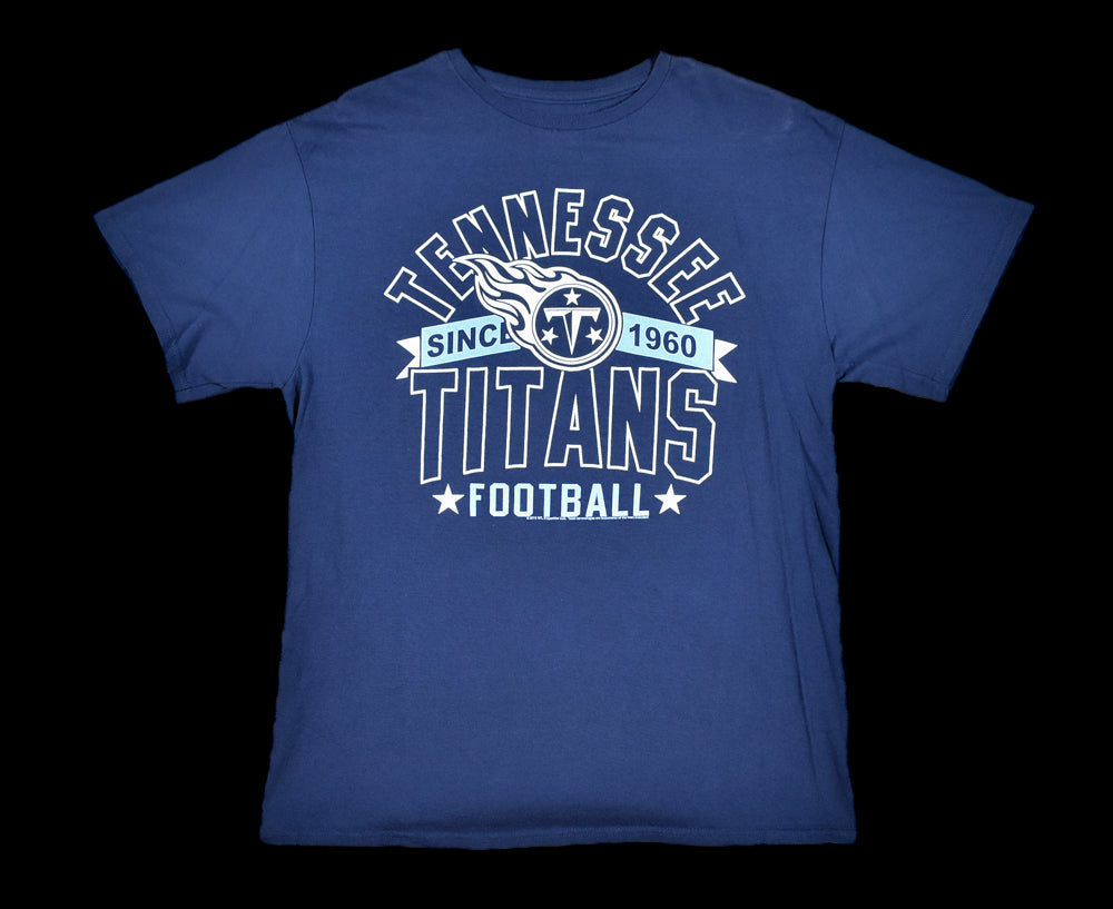 Tennessee Titans Mens Large T-Shirt Original Members Club NFL T-Shirt Used