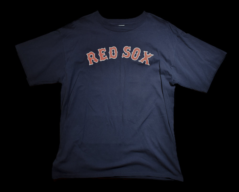 Red Sox Boston Majestic XL Youth T-shirt MLB baseball 18 Matsuzaka used