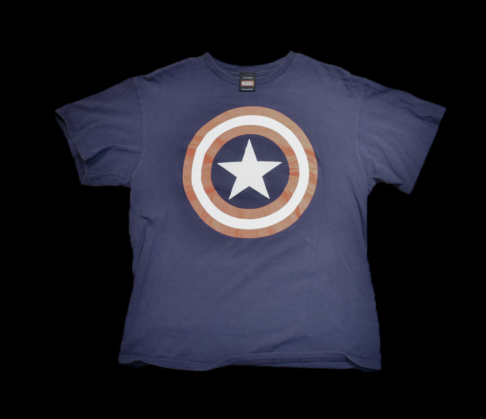Captain America medium marvel T-shirt 2012 Authentic used