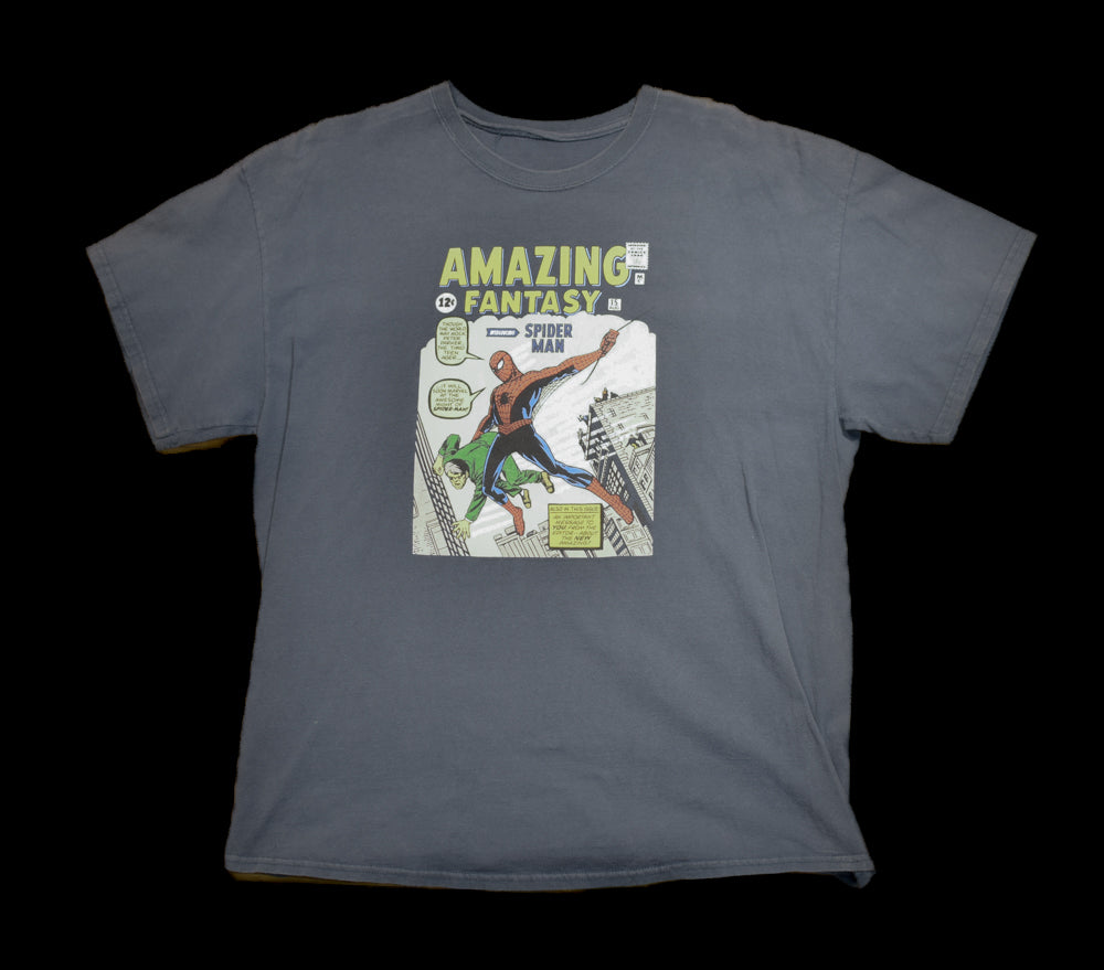 Amazing Spiderman T-Shirt XL Men's Marvel Comics Used Short Sleeve
