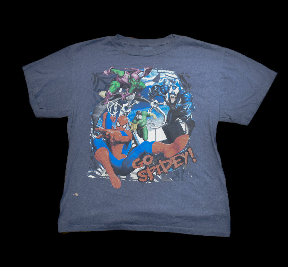 Spiderman T-Shirt XL Marvel Kids T-Shirt Short Sleeve Marvel Used