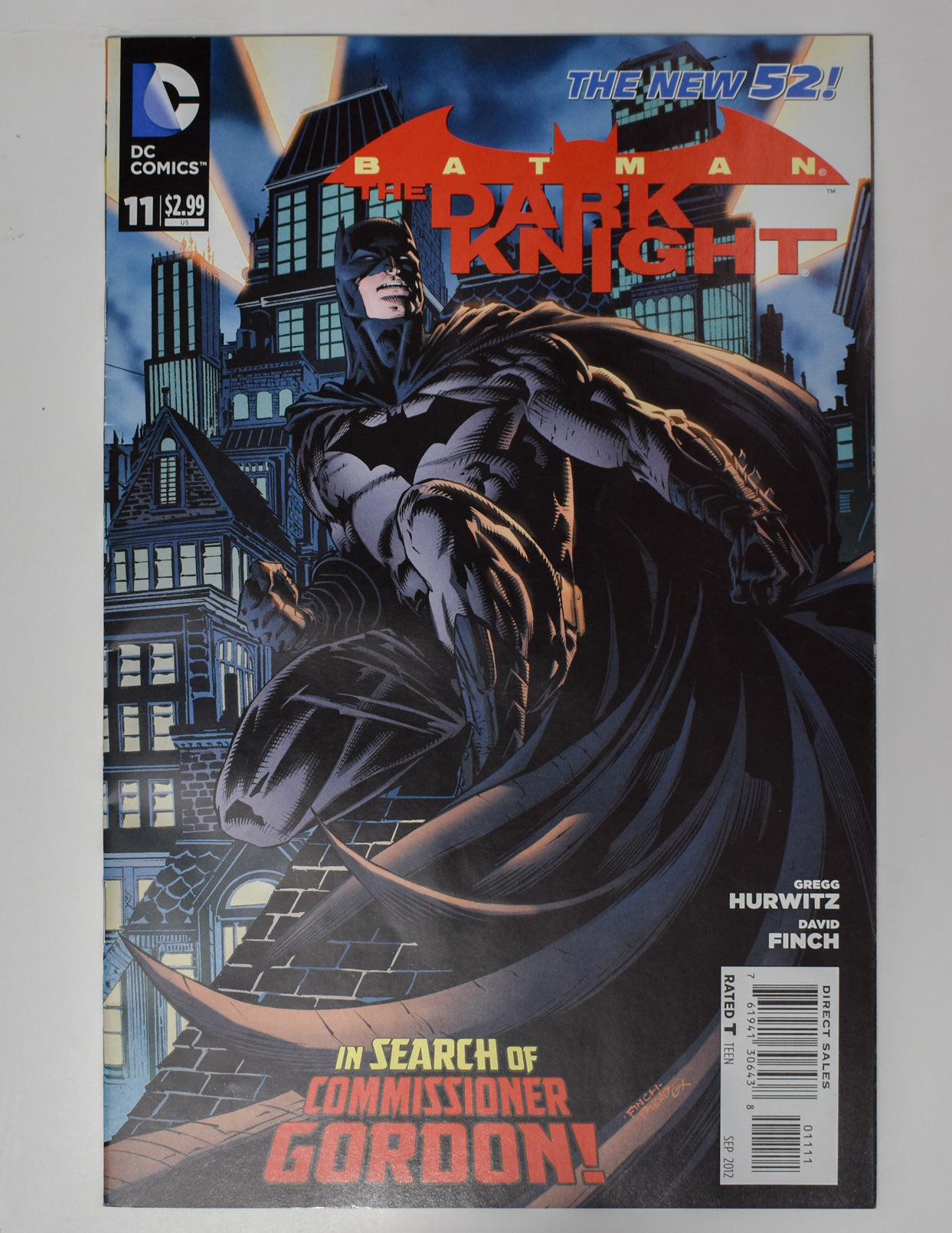 Batman Dark Knight 11 Comic Book Dc Comics In Search Of Commissioner
