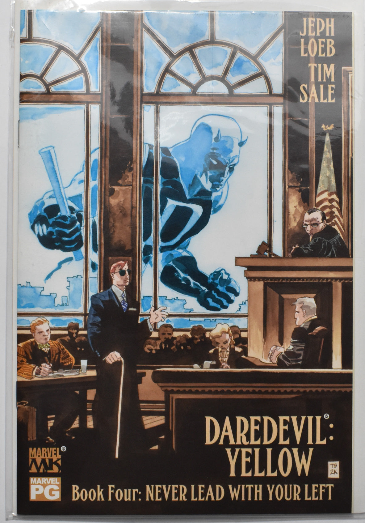 Daredevil Yellow Book 4 Never Lead With Your Left Marvel Comics