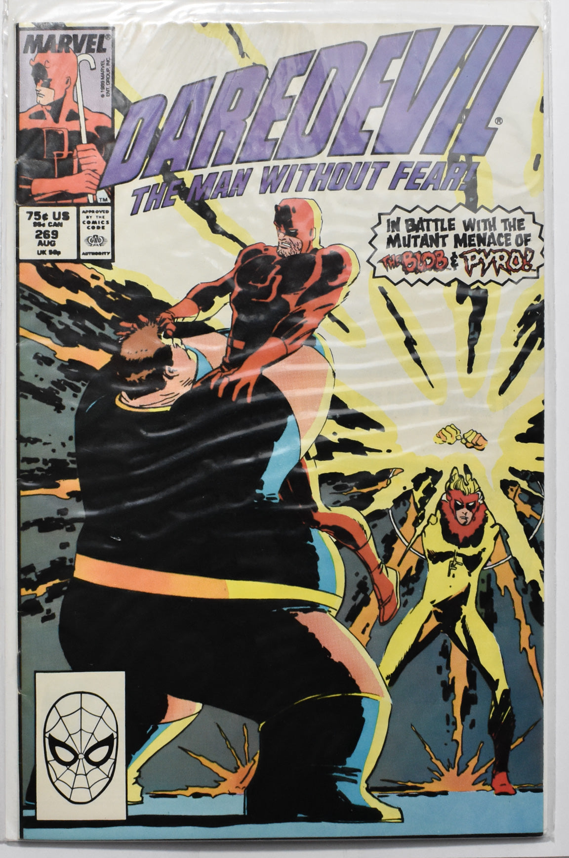Daredevil 269 ComicBook The Man Without Fear Marvel Comics