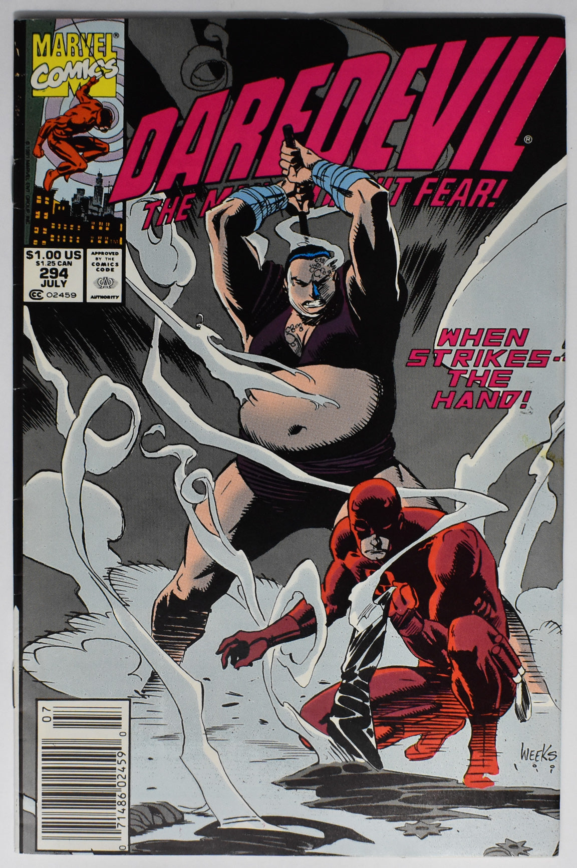 Daredevil Comic Book 294 The Man Without Fear Comic