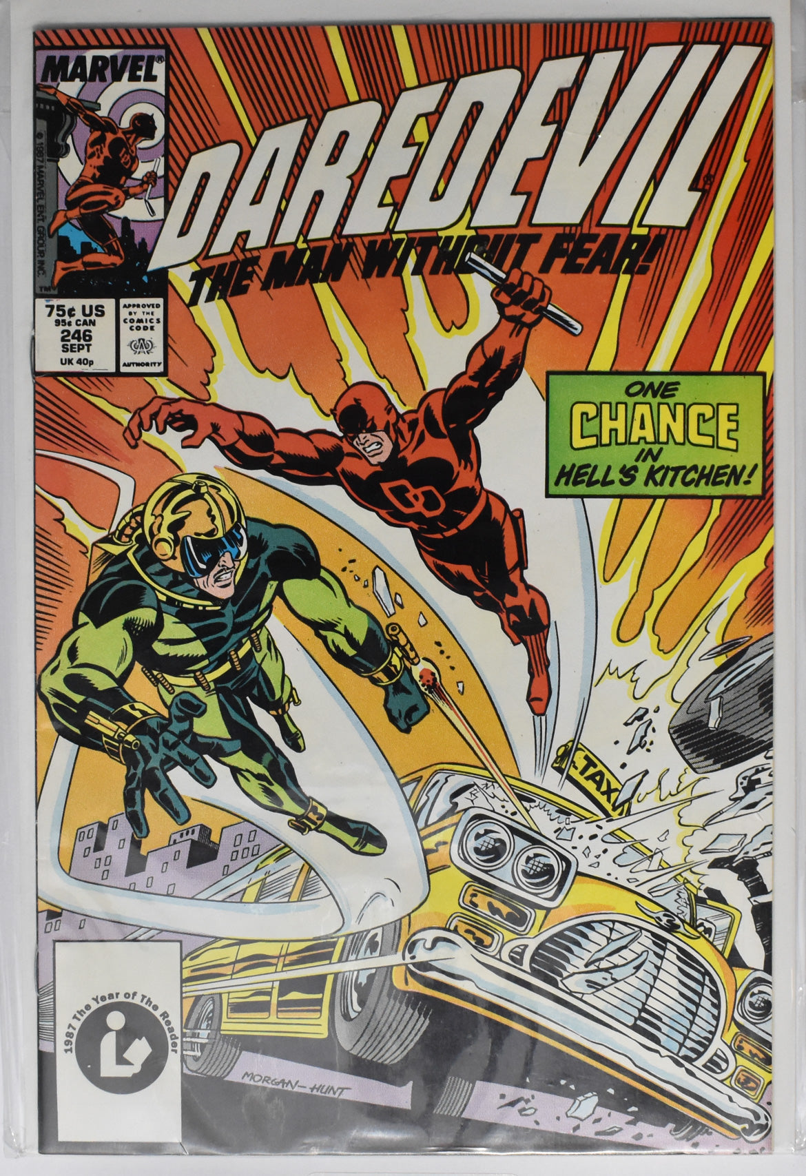 Daredevil 246 Comic Marvel Comics Comic Book The Man Without Fear