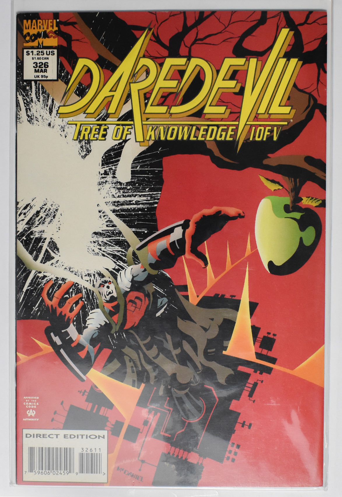 Daredevil 326 Tree Of Knowledge 1 of V Marvel Comics The Man Without Fear