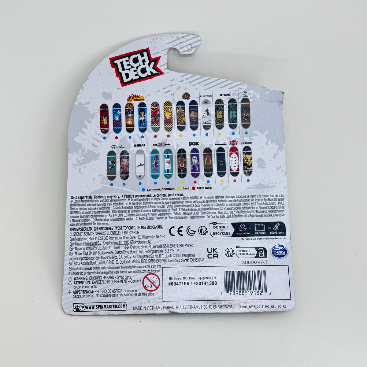 Tech Deck Spin Master PlanB Common Finger Board Sealed 2022