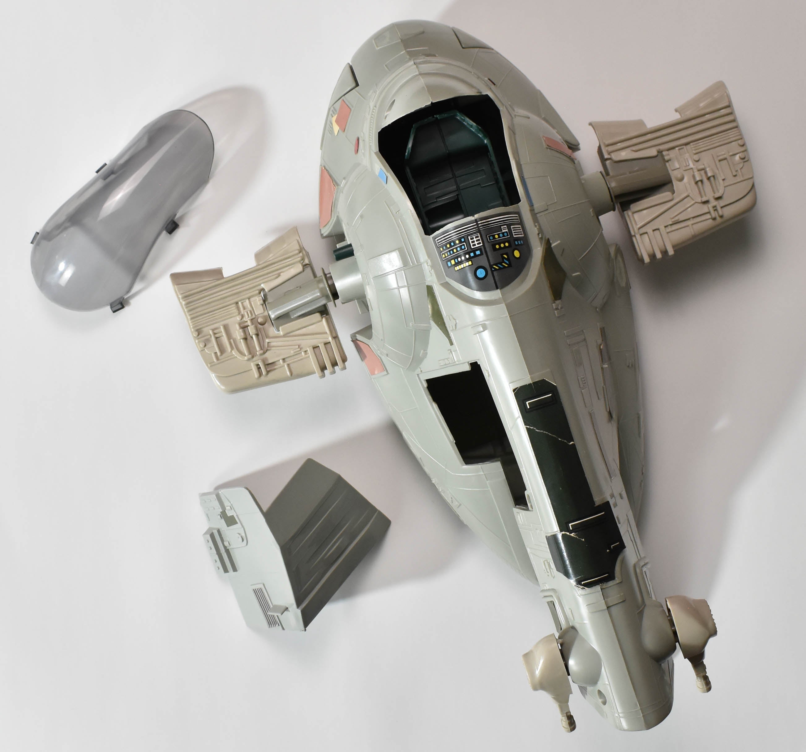 Star Wars Boba Fett Slave Ship I Kenner 1981 Box Complete