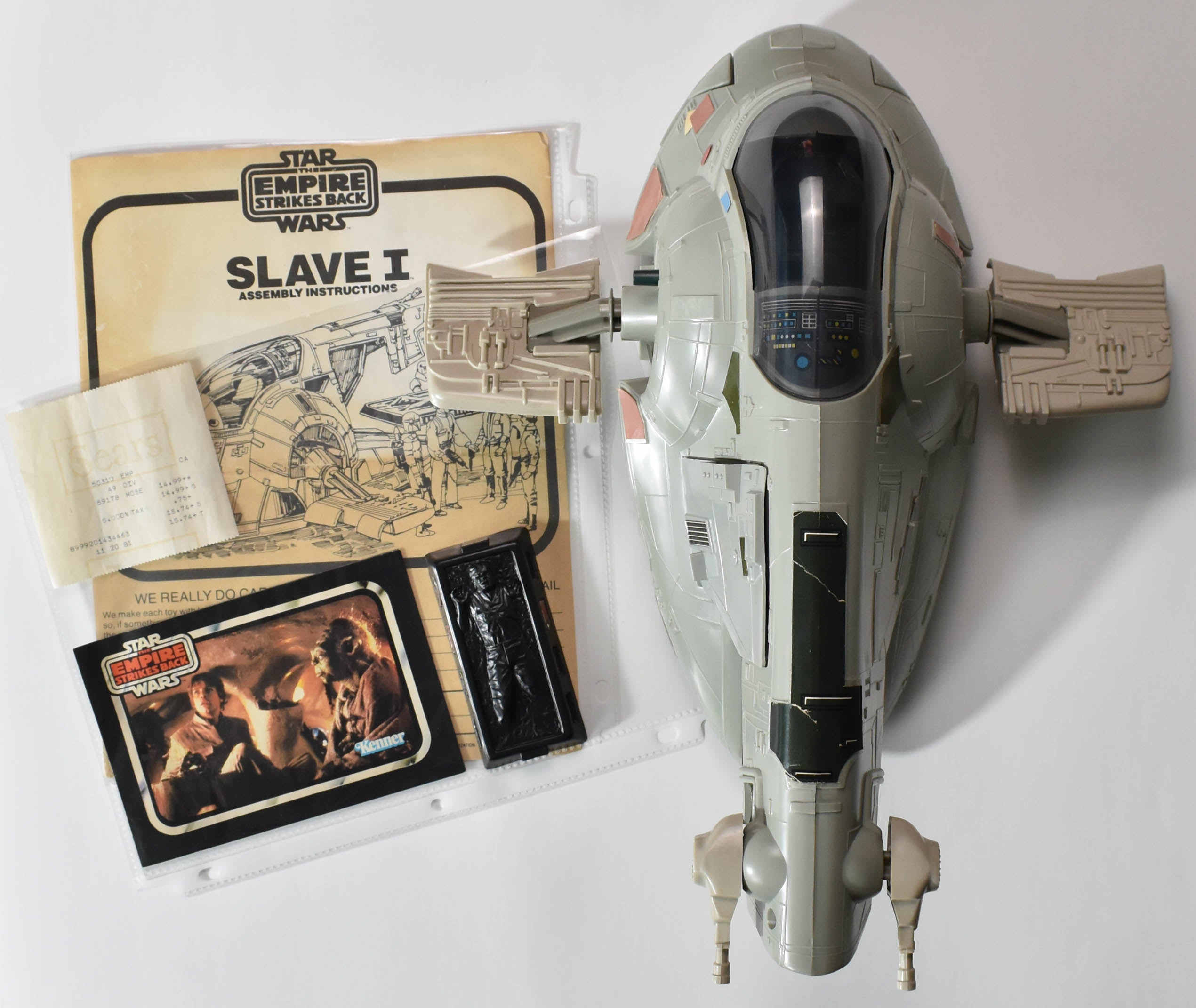 Star Wars Boba Fett Slave Ship I Kenner 1981 Box Complete