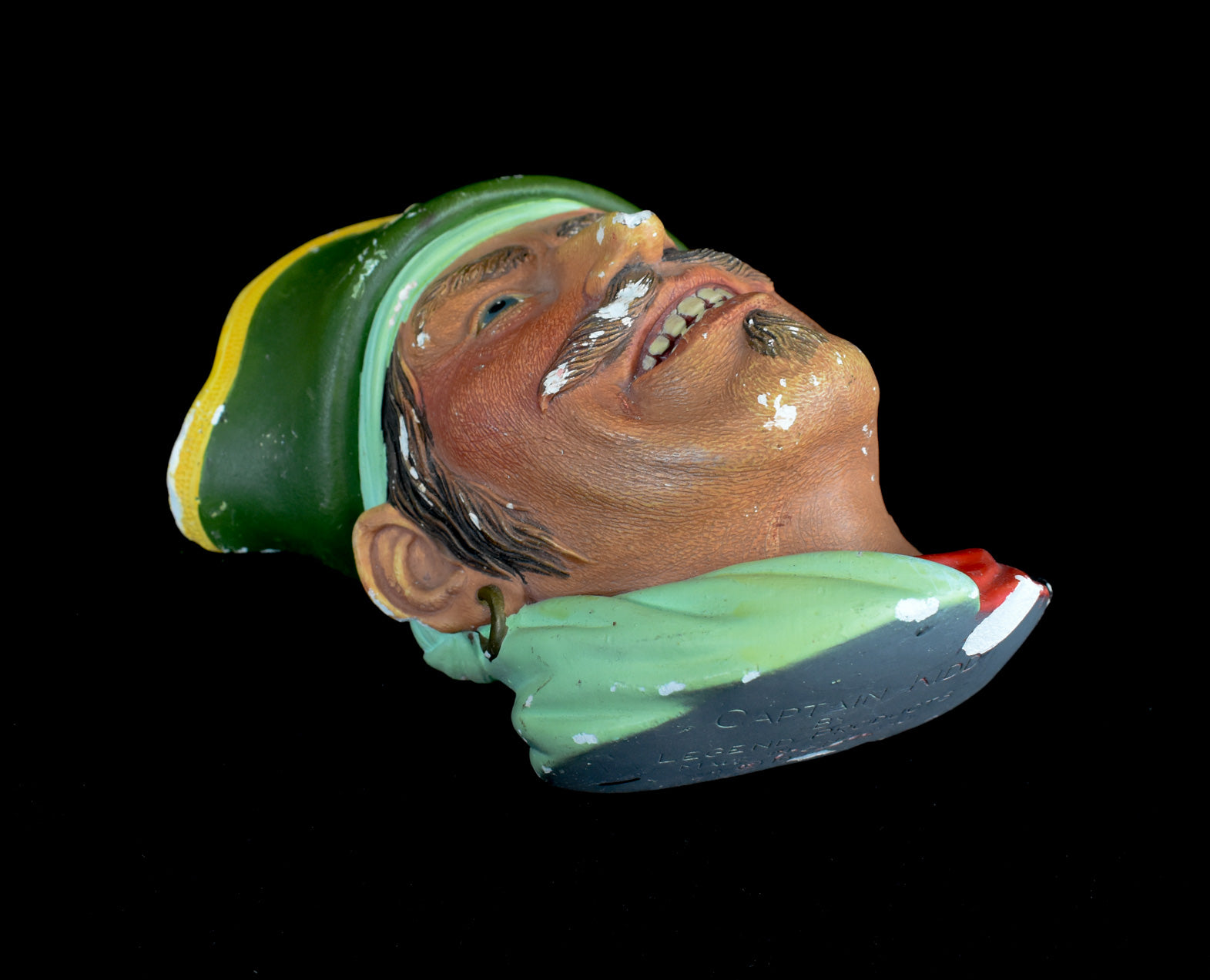Captain Kidd By Legend Productions Made In England 1985 Pirates Head Used
