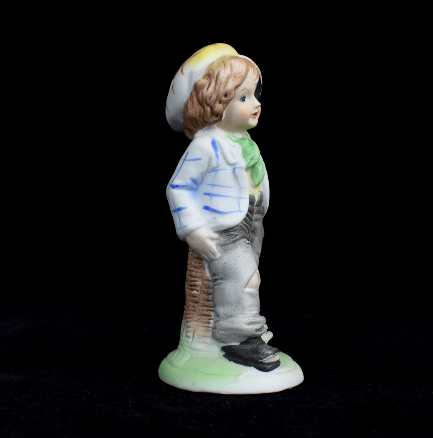Figure Young Boy 5 inch Figure Used Porcelain Figurine Collectable