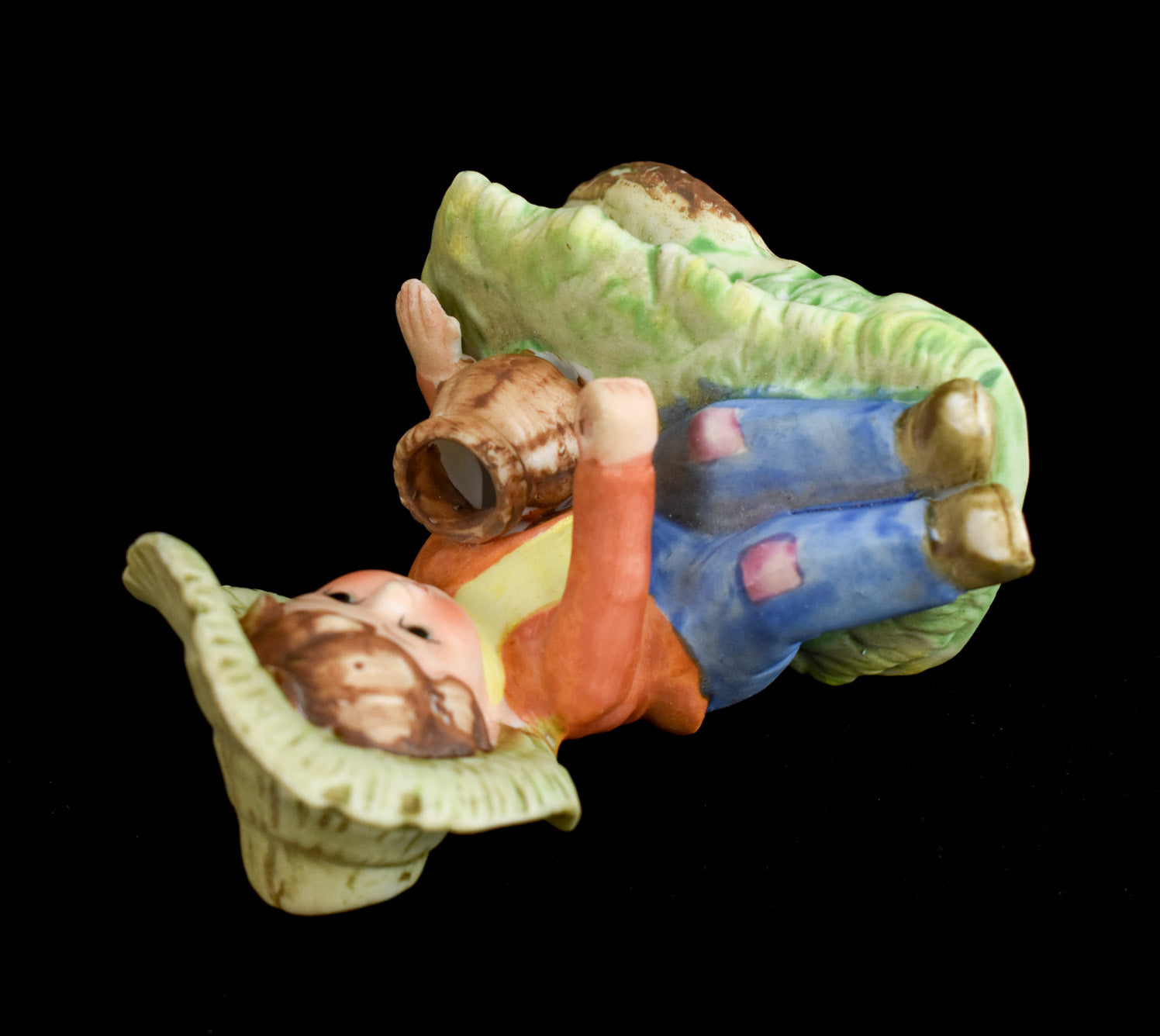 Ceramic Figure Young Boy 3 inch Figure Used