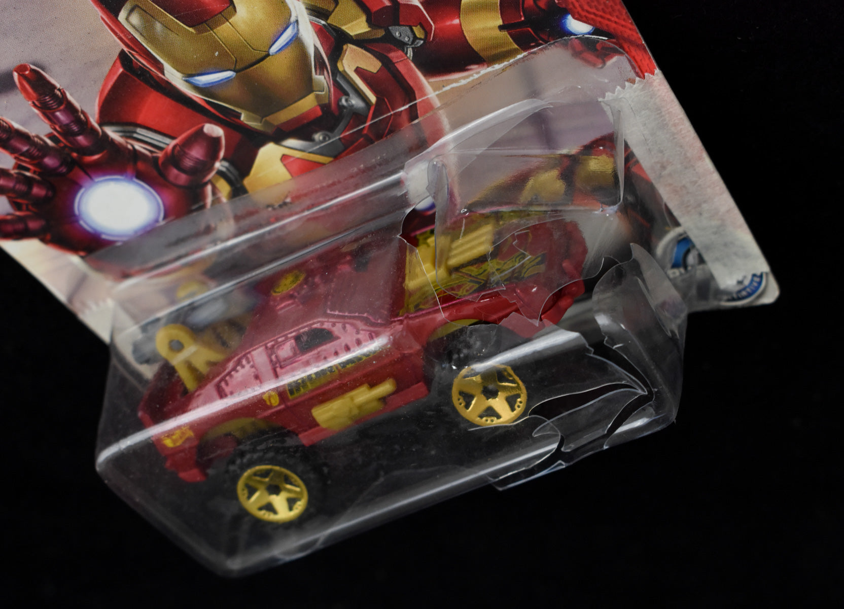 Hot Wheels Car Iron Man Used Open Package