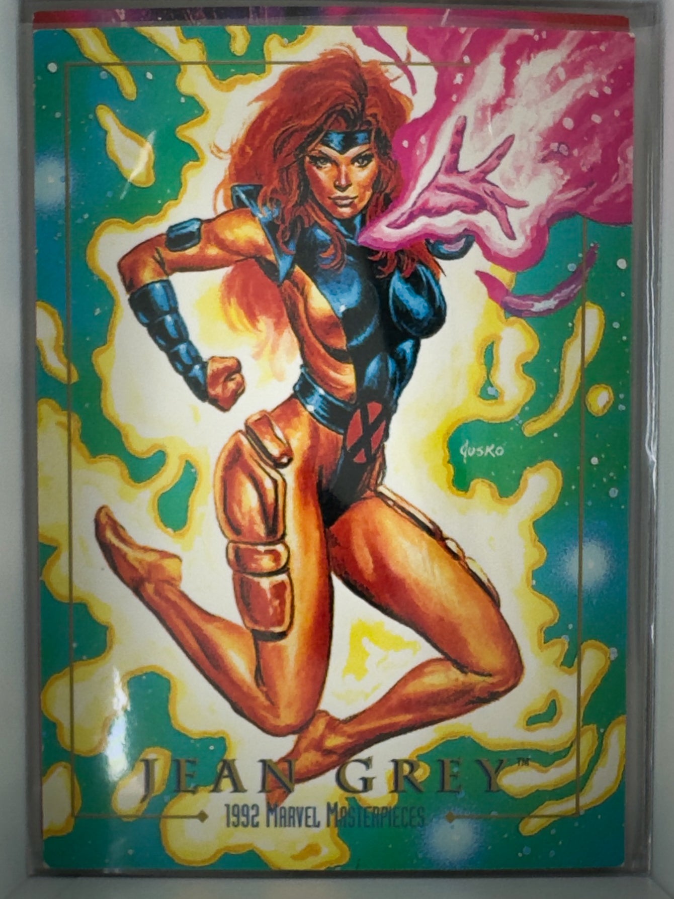 Jean Grey Marvel Masterpieces 1992 Skybox Card No.46 Marvel Comics