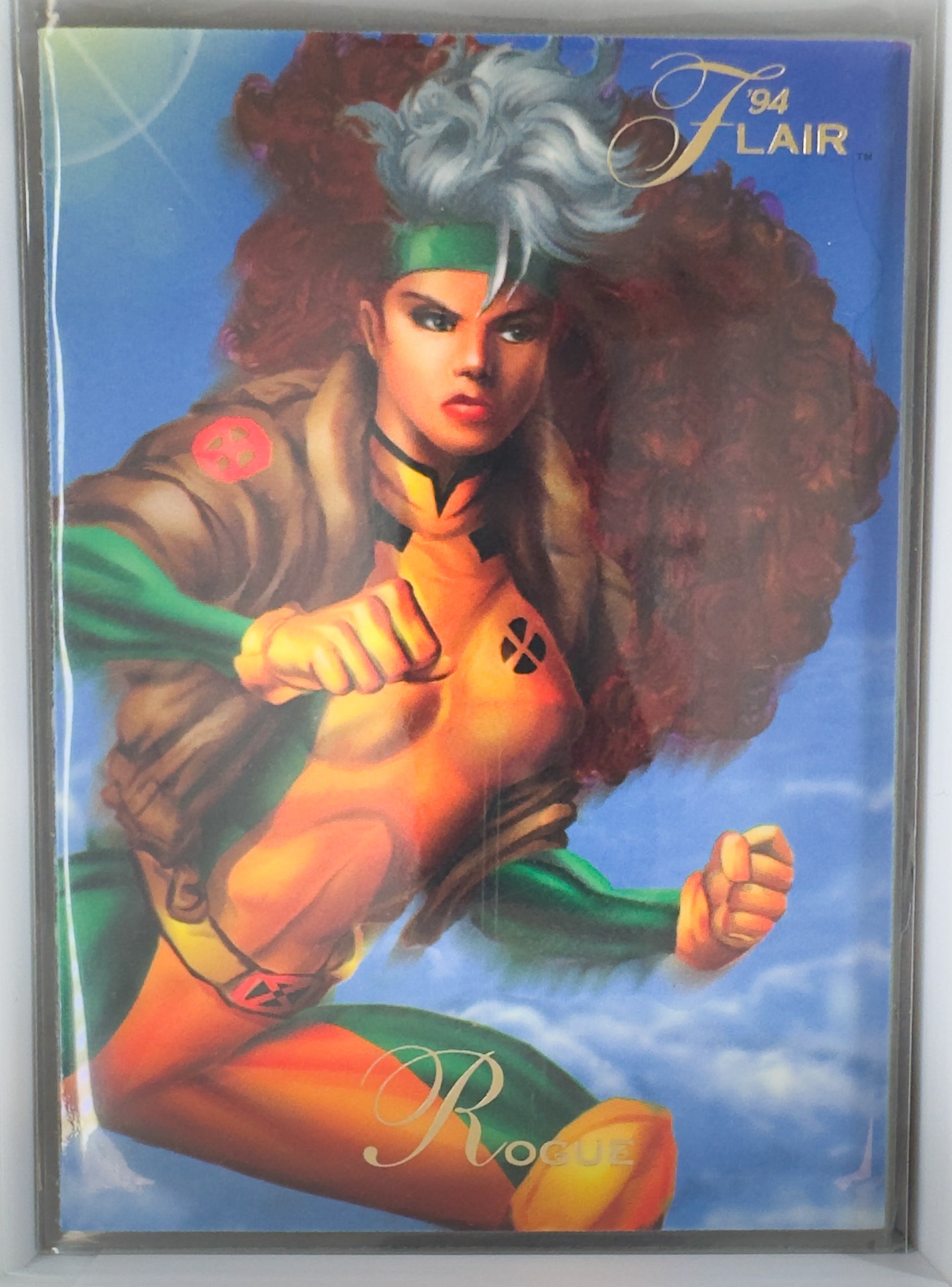 Rogue Flair 1994 Marvel Comics NO.145 X-Men Blue Mutant Genesis