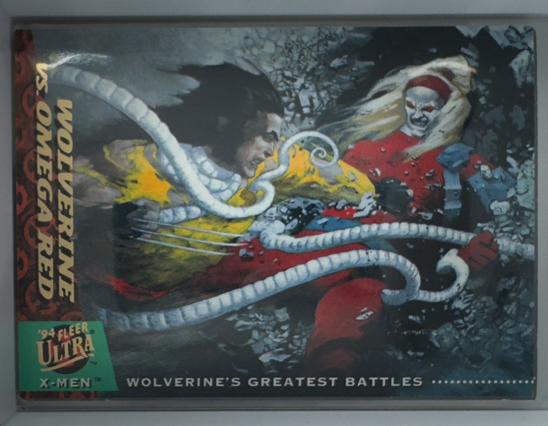 Marvel Fleer Ultra 1994 X-Men Card No.139 Wolverine Vs. Omega Red