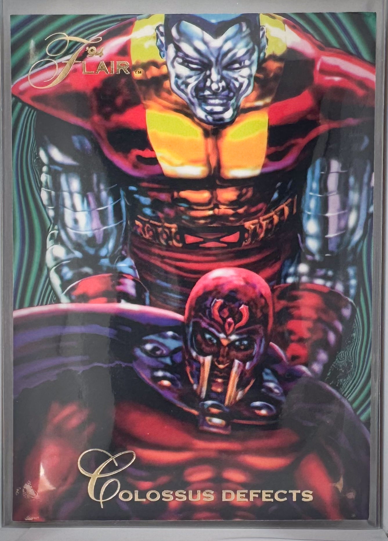 Colossus Defects Flair 1994 Marvel Comics NO.122