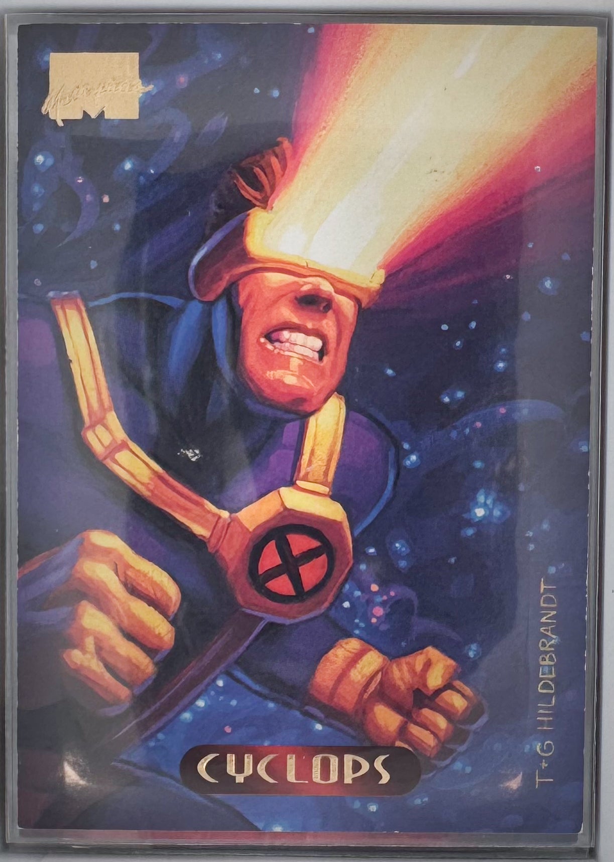 Cyclops Marvel Master Pieces 1994 Marvel Comics Card No.25