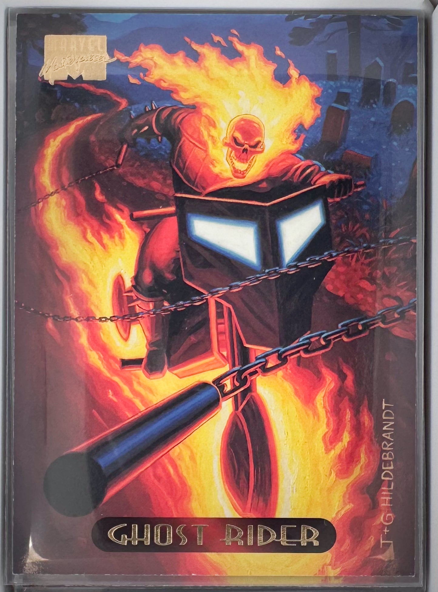 Ghost Rider Marvel Master Pieces 1994 Card No.42