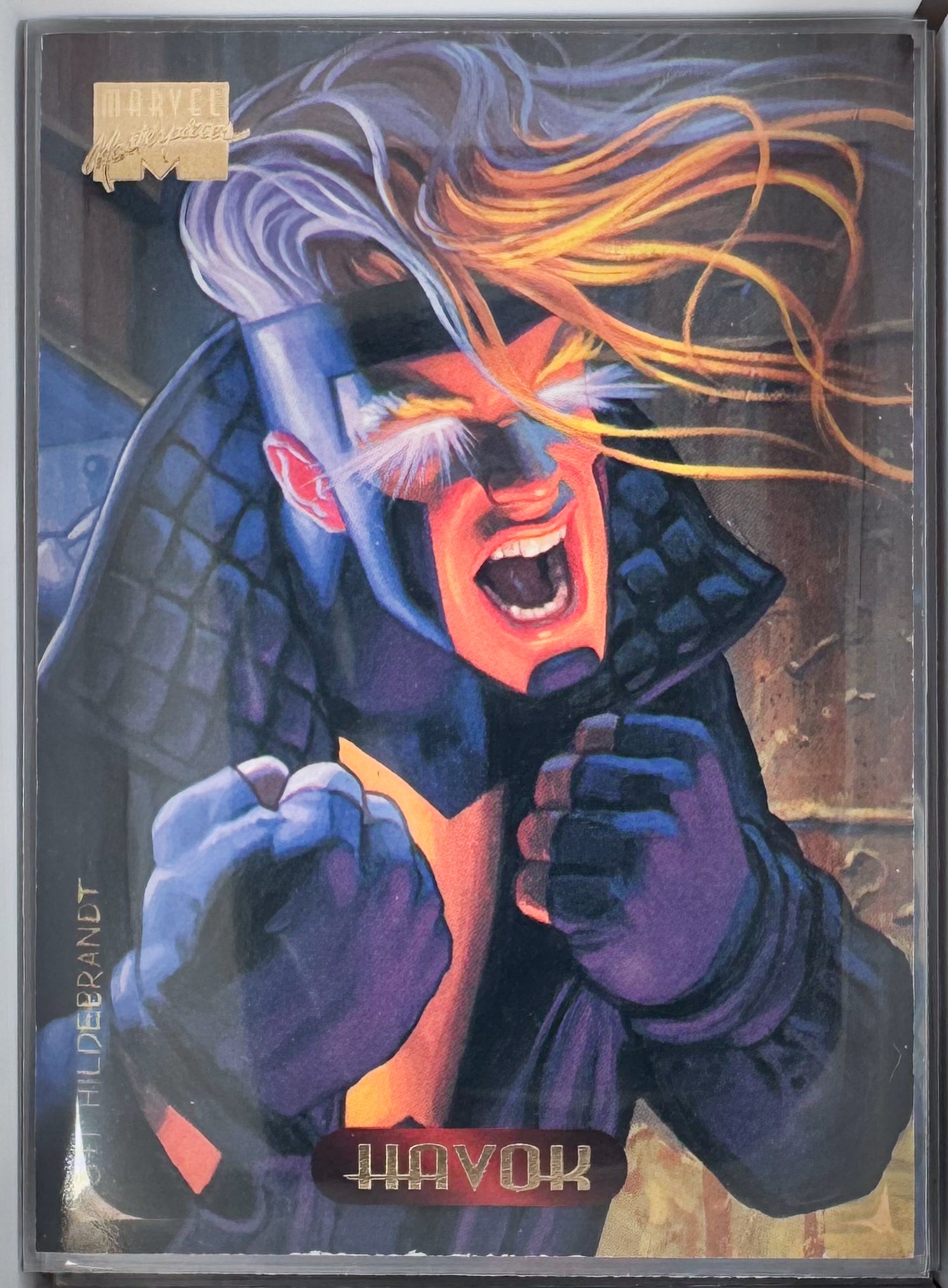 Havok Marvel Master Pieces 1994 Card No.48