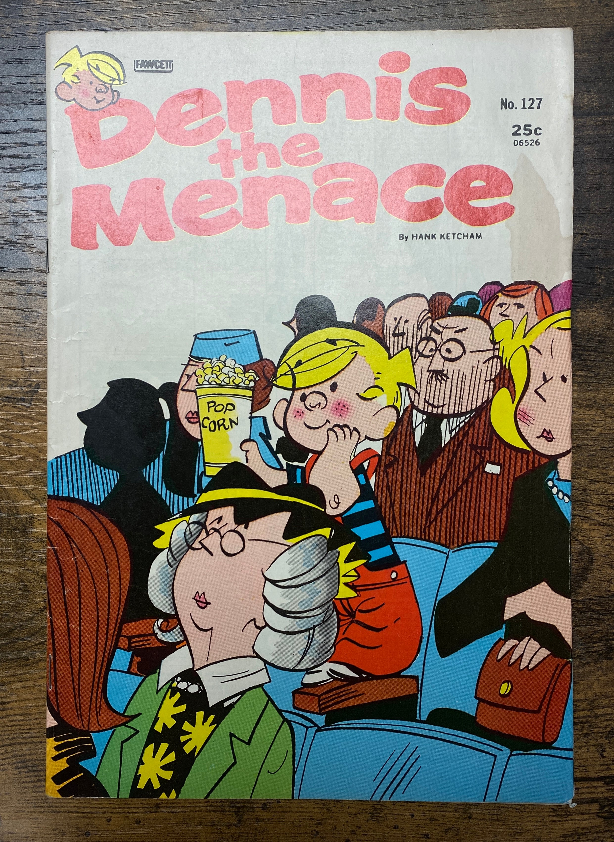 Dennis the Menace Comic Book Pop Corn 127
