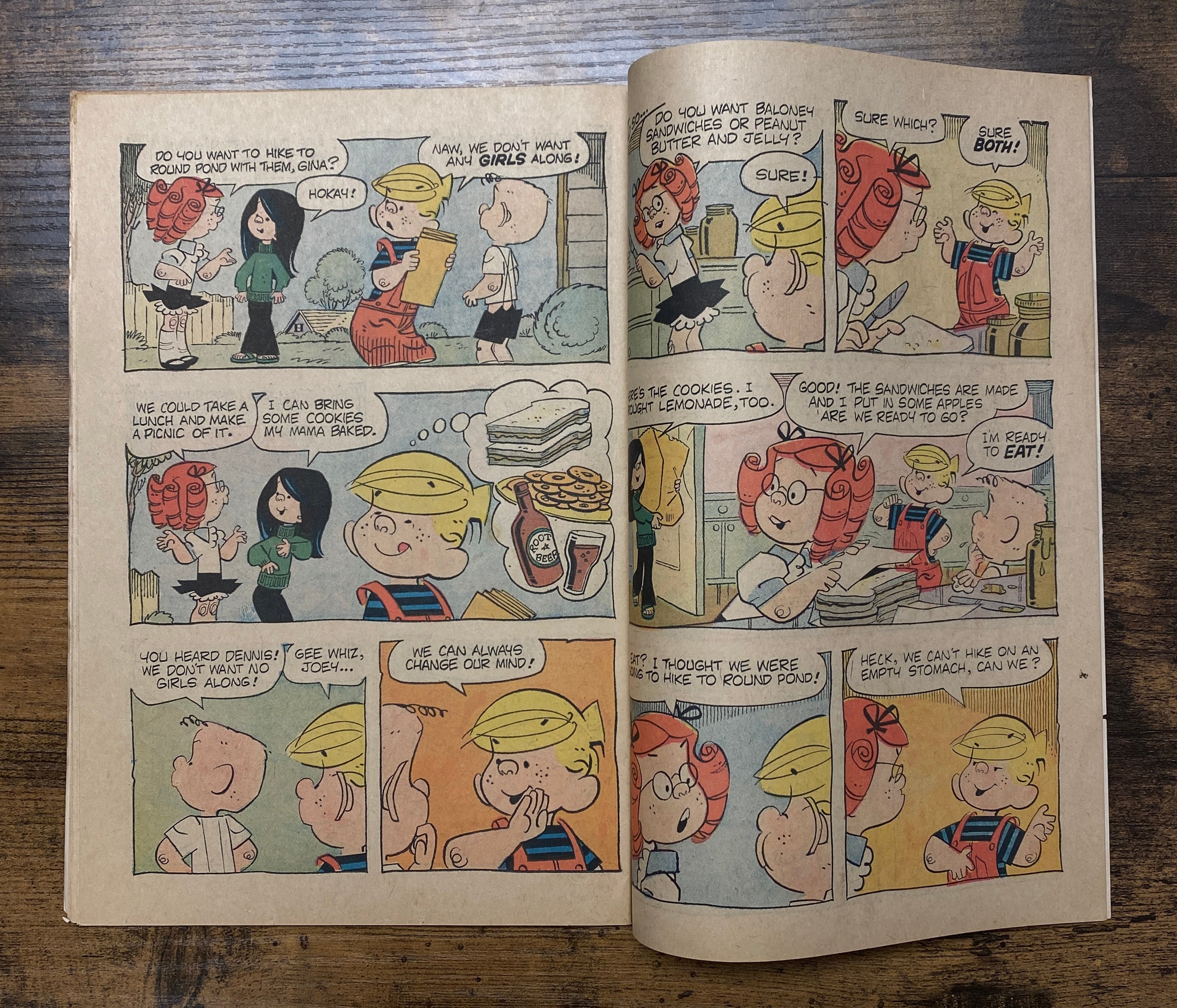 Dennis the Menace Comic Book Pop Corn 127