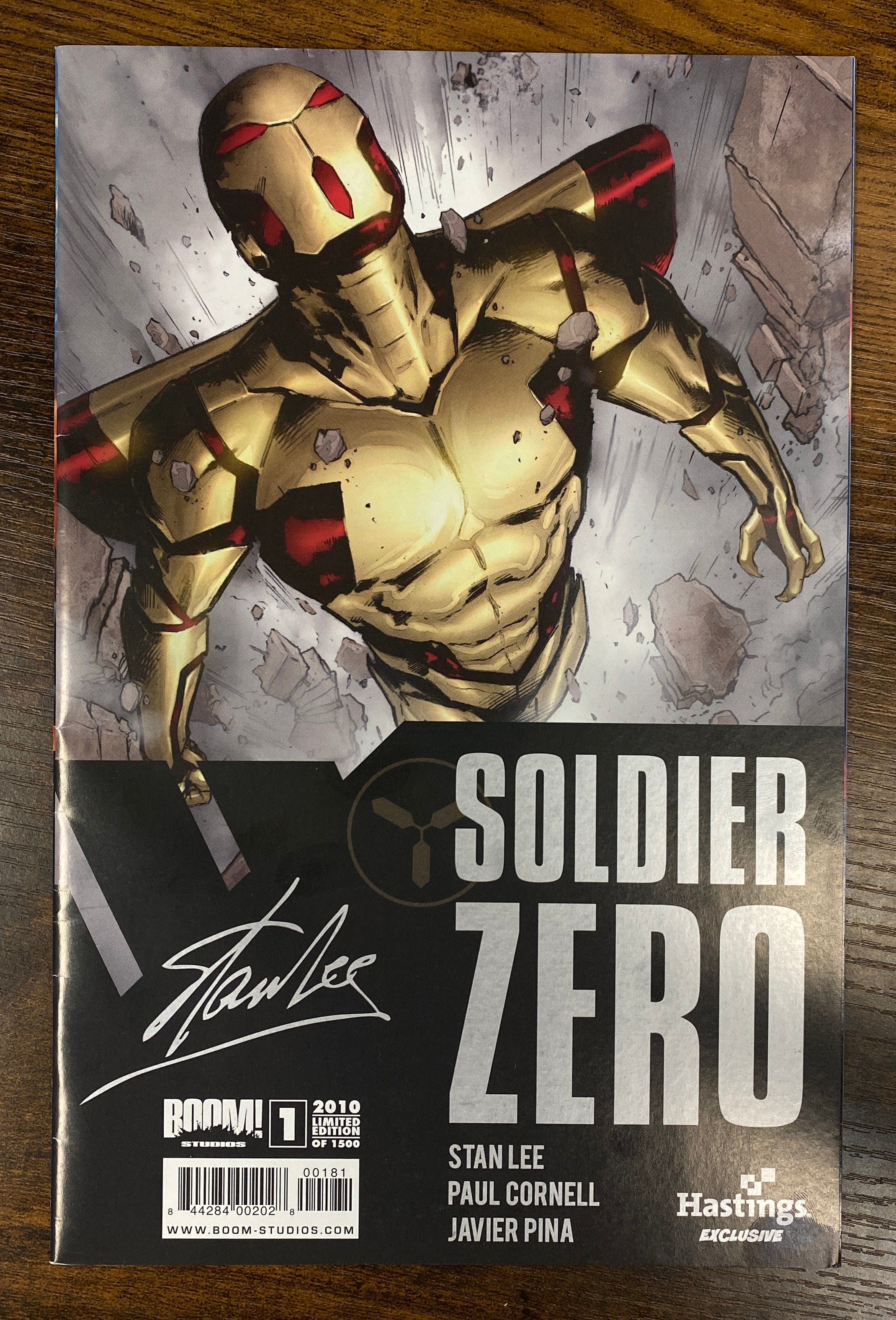 Soldier Zero Boom Studios Limited Edition of 1500 Comic Book