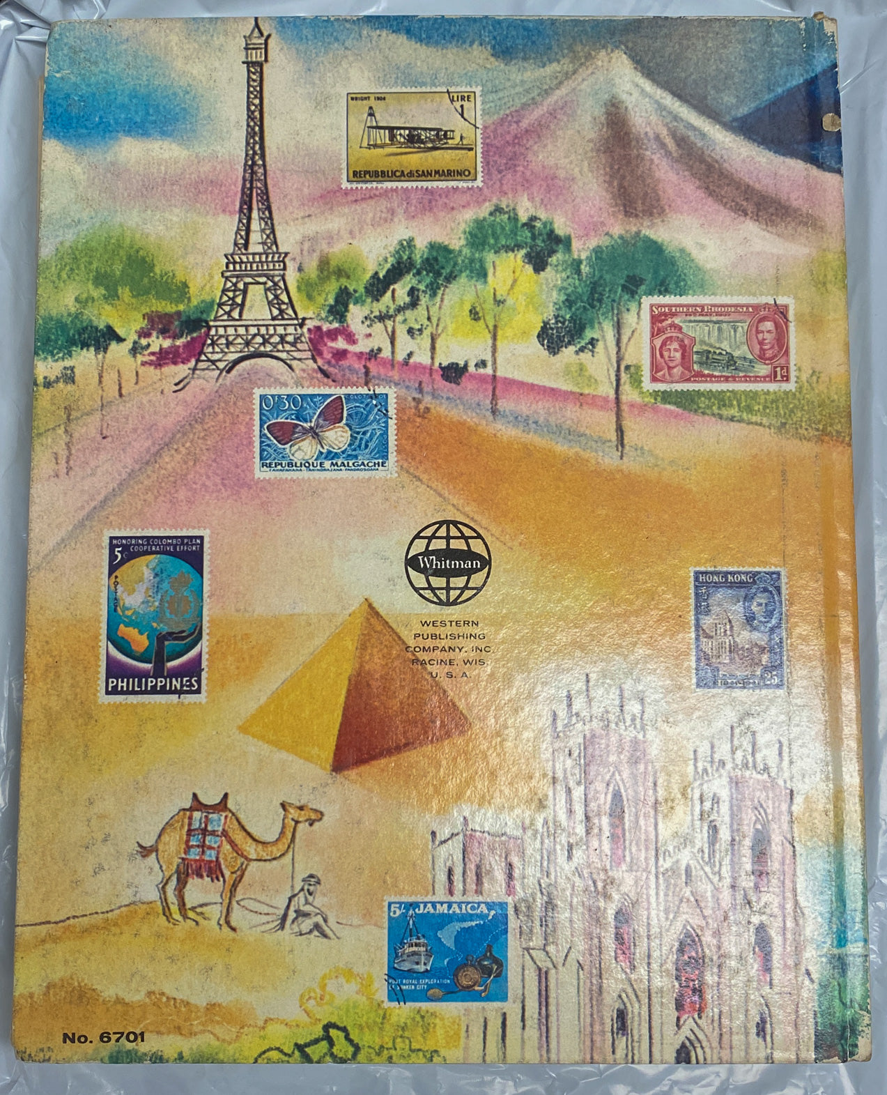Crusader Stamp album Stamps from around the world No. 6701 (18 Stamps)